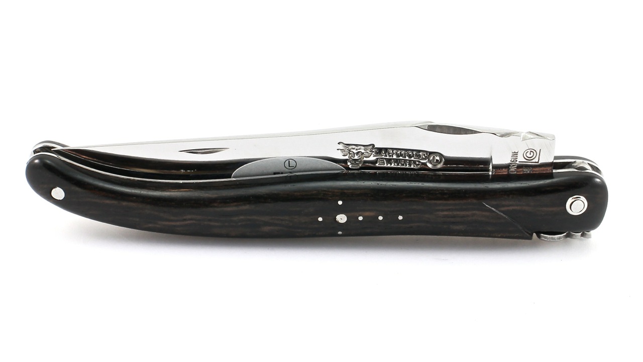 Laguiole en Aubrac ebony full handle 12 cm