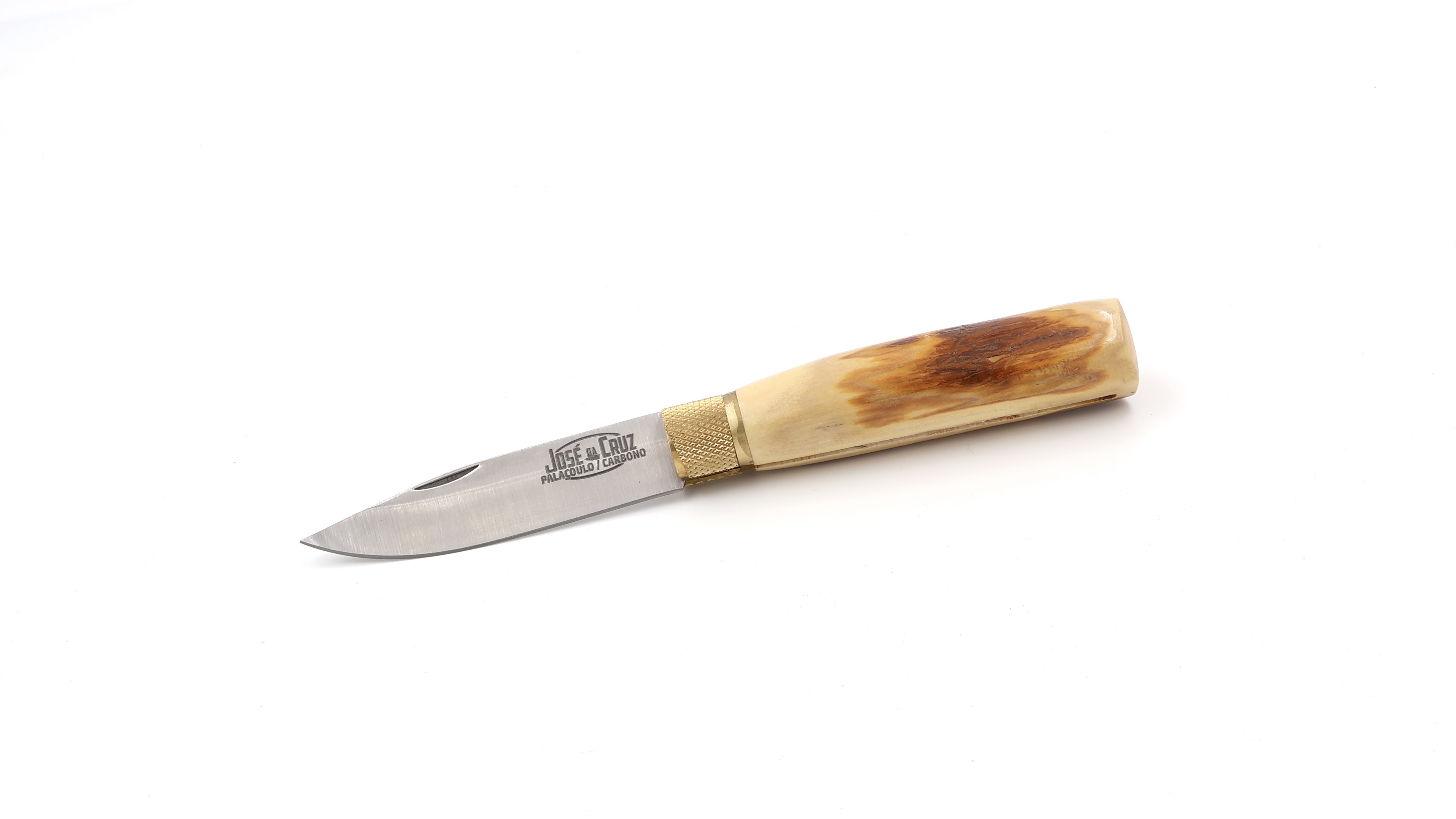 JOSÉ DA CRUZ Taschenmesser Merendeira RUSTICA Erdbeerbaum Carbon 