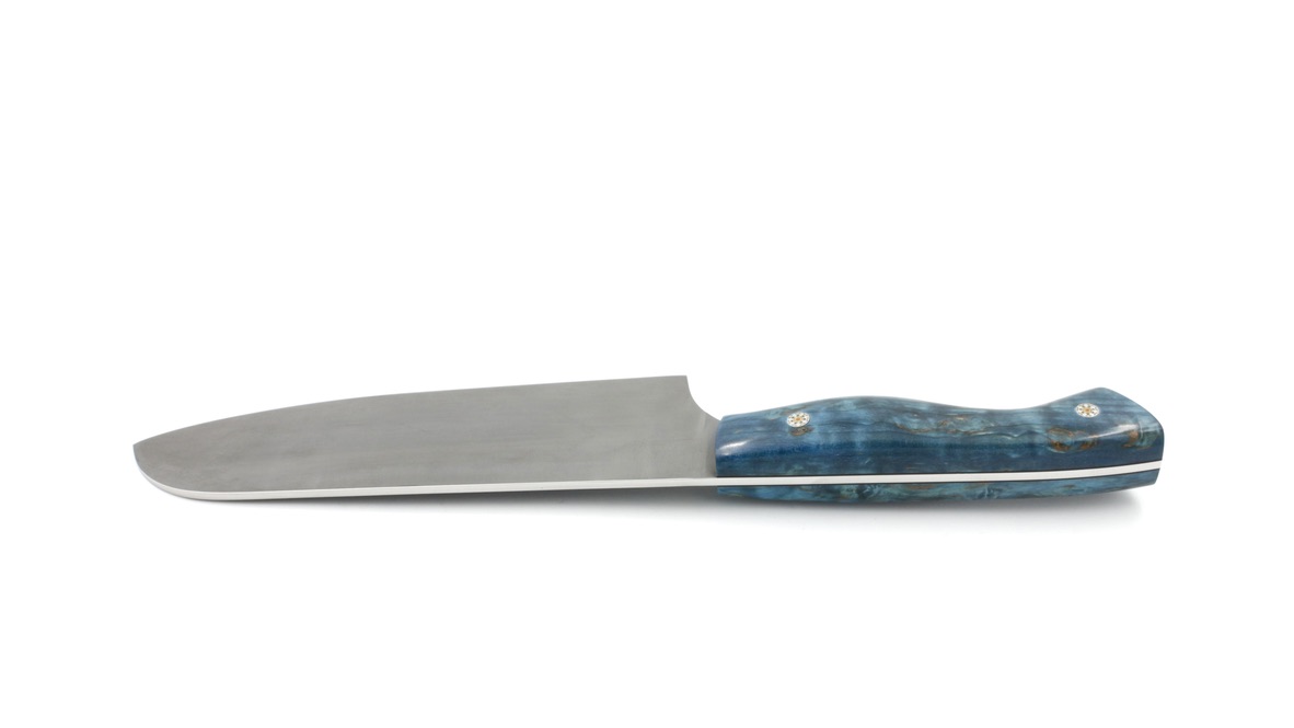 F753701D-4B37-4BA4-8985-879CEBB5516A_1_105_cOdSFaOc7um467 KLEOS Prestige Kochmesser SANTOKU Maserbirke stonewashed Klinge 14C28N(1)