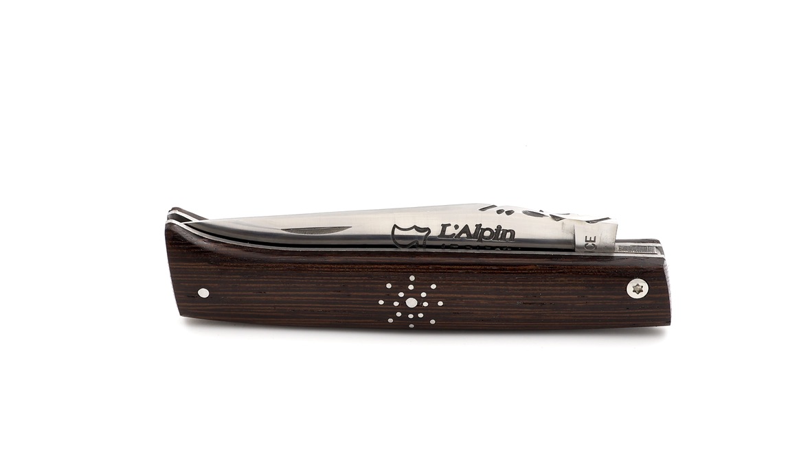 AU SABOT ALPIN snowflake wenge full handle