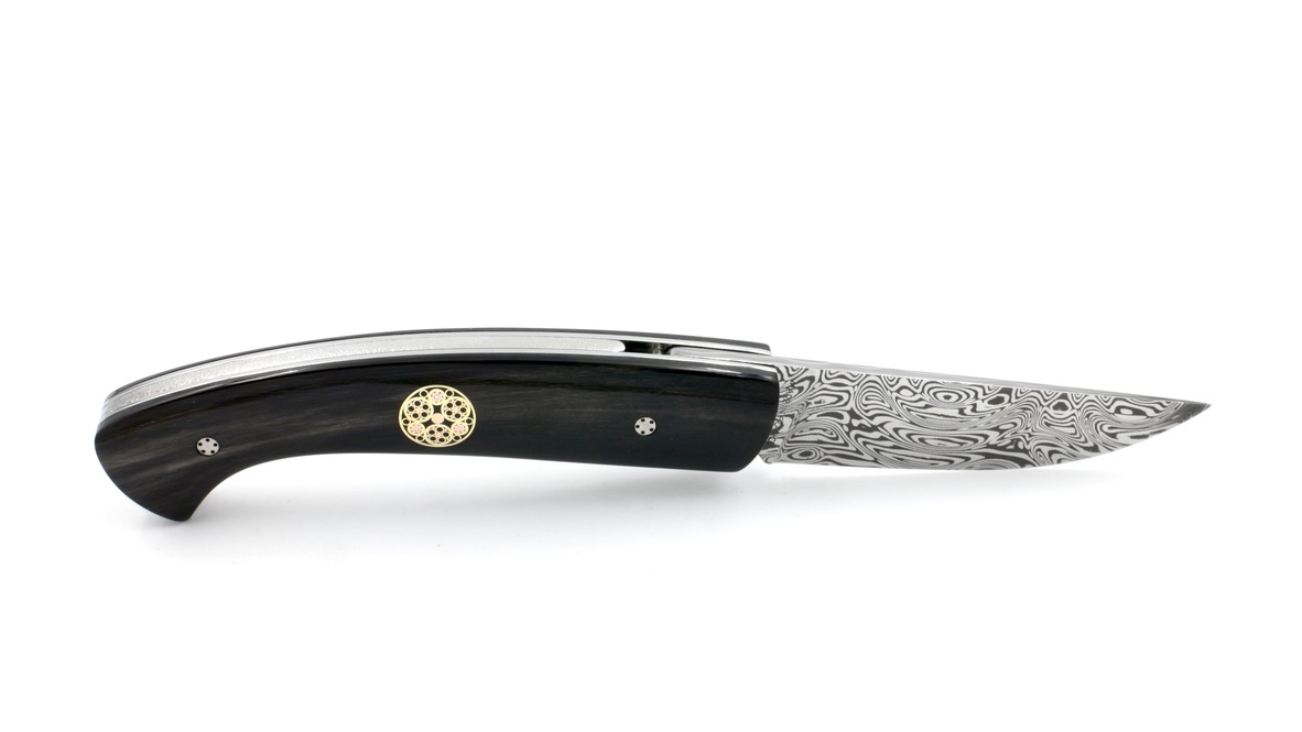 MANU LAPLACE 1515 Paris buffalohorn tip damascus