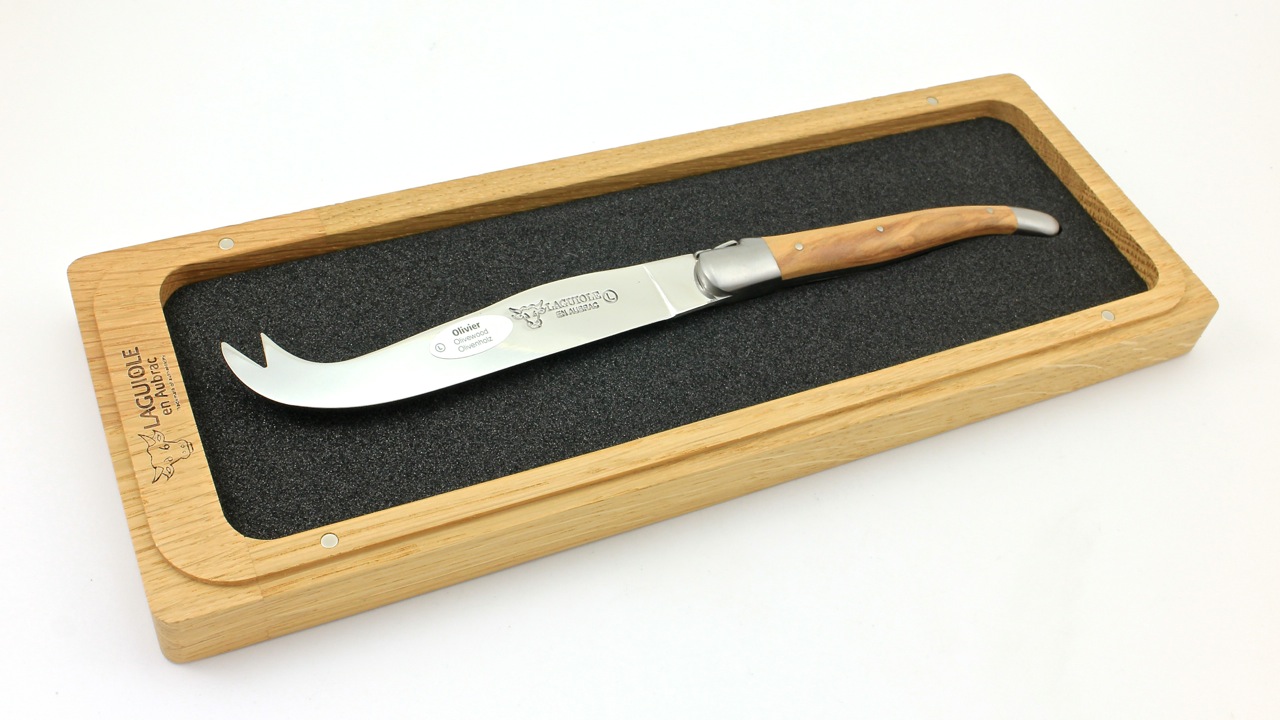 Laguiole en Aubrac Laguiole Käsemesser Olive