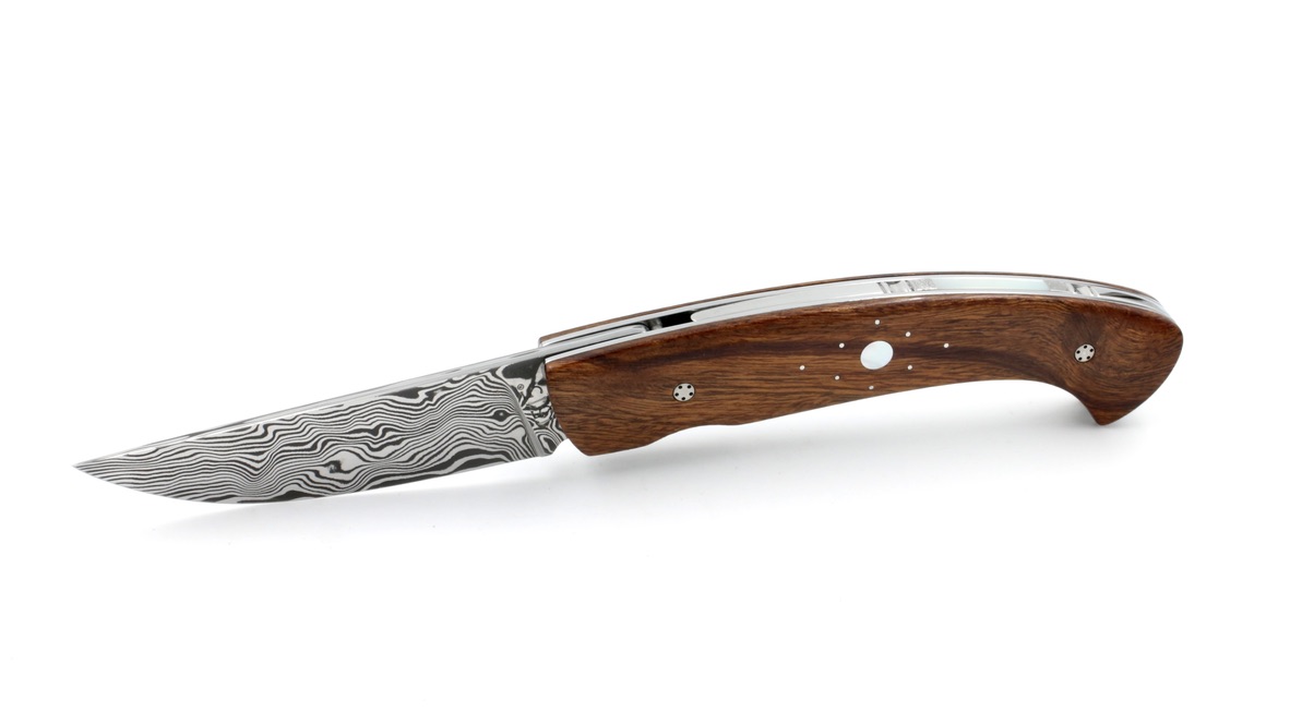 MANU LAPLACE 1515 1900 iron wood burl damascus