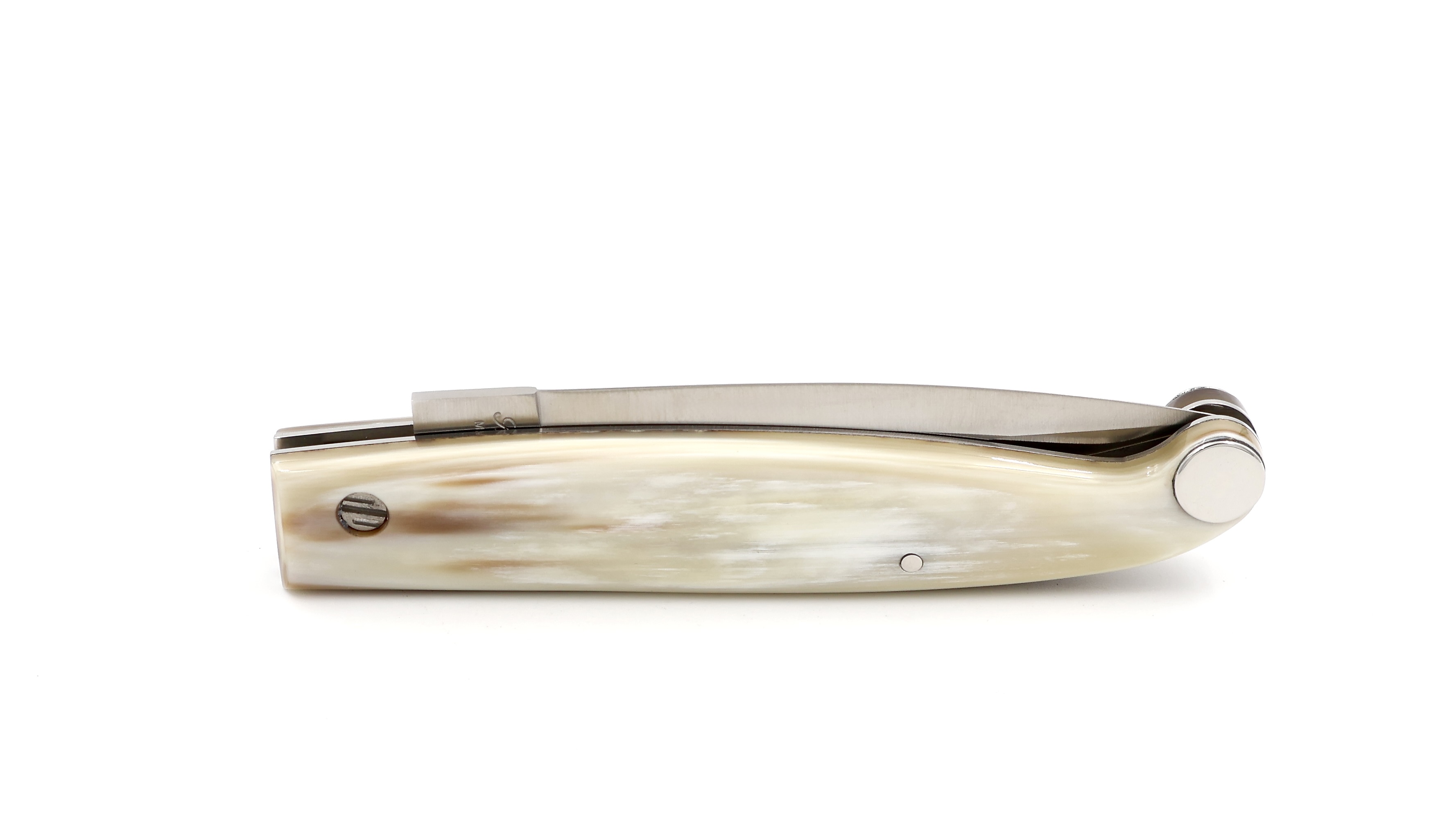 Saladini knife TRE PIANELLE horn tip