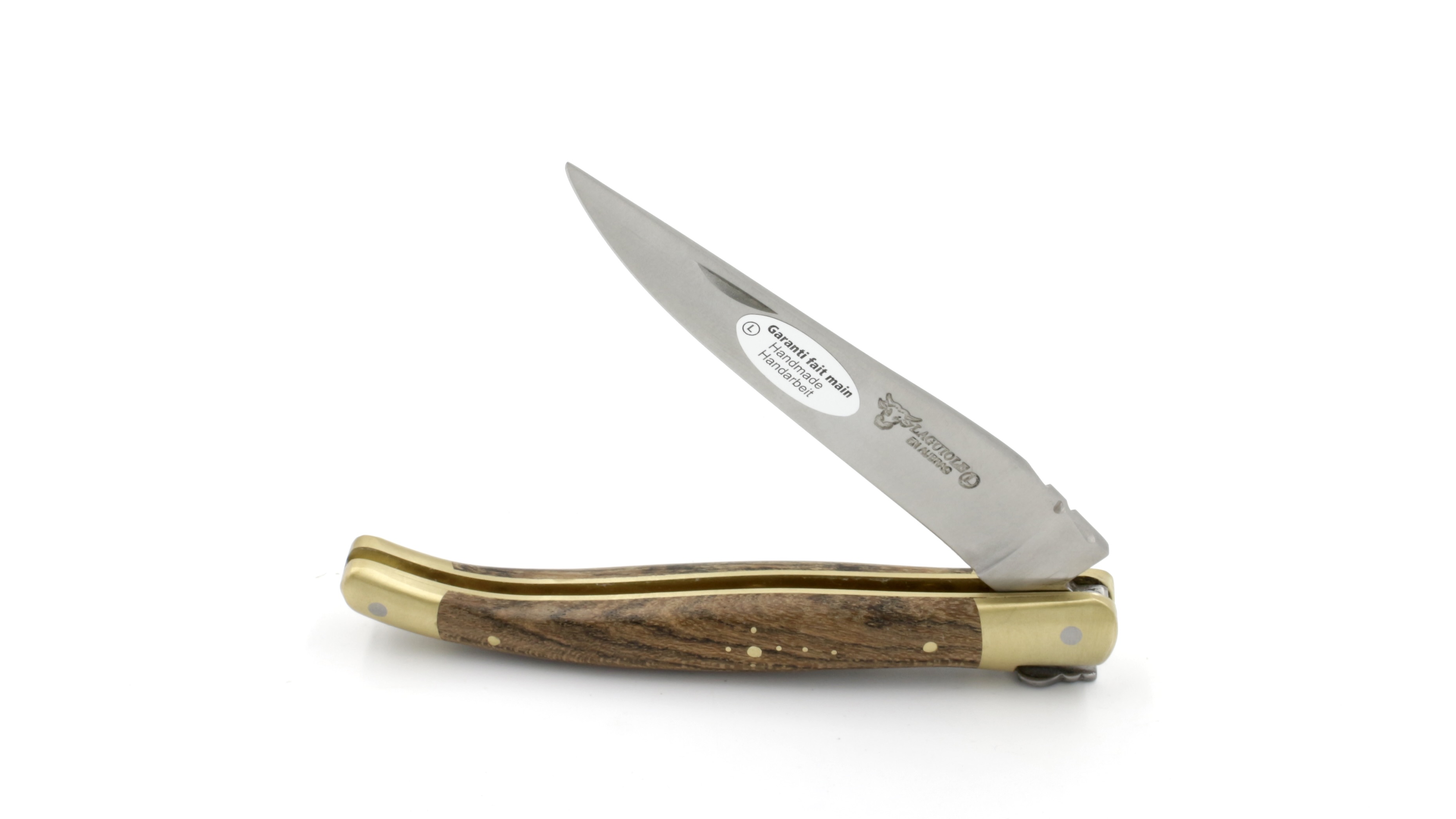 10EC1A08-F81A-4286-8EF8-0B5C6CB55690_1_201_a Laguiole en Aubrac Bocote Messingbacken matt 12 cm