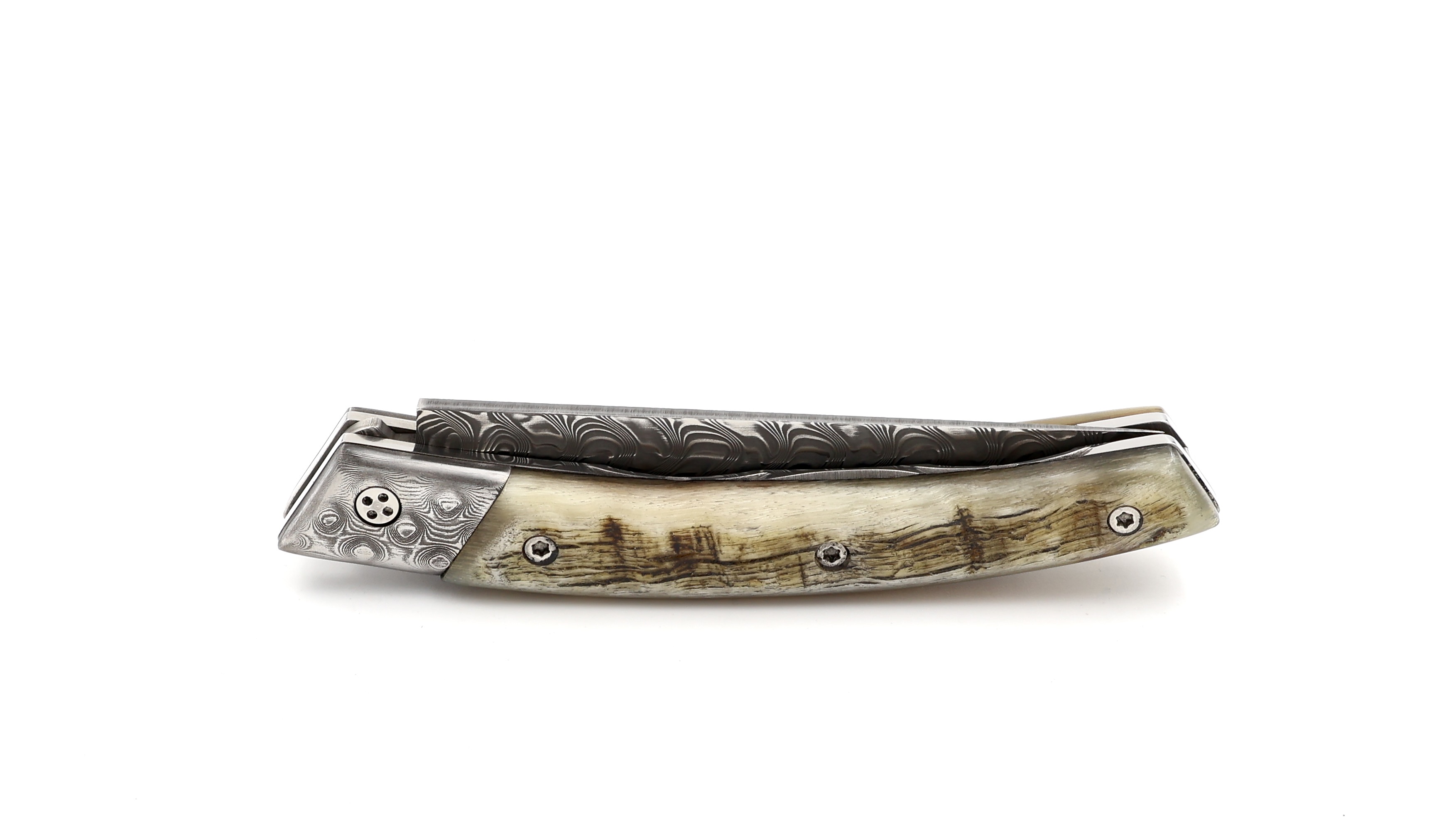 Claude DOZORME Thiers RLT Widderhorn Damastbacken Damastklinge 