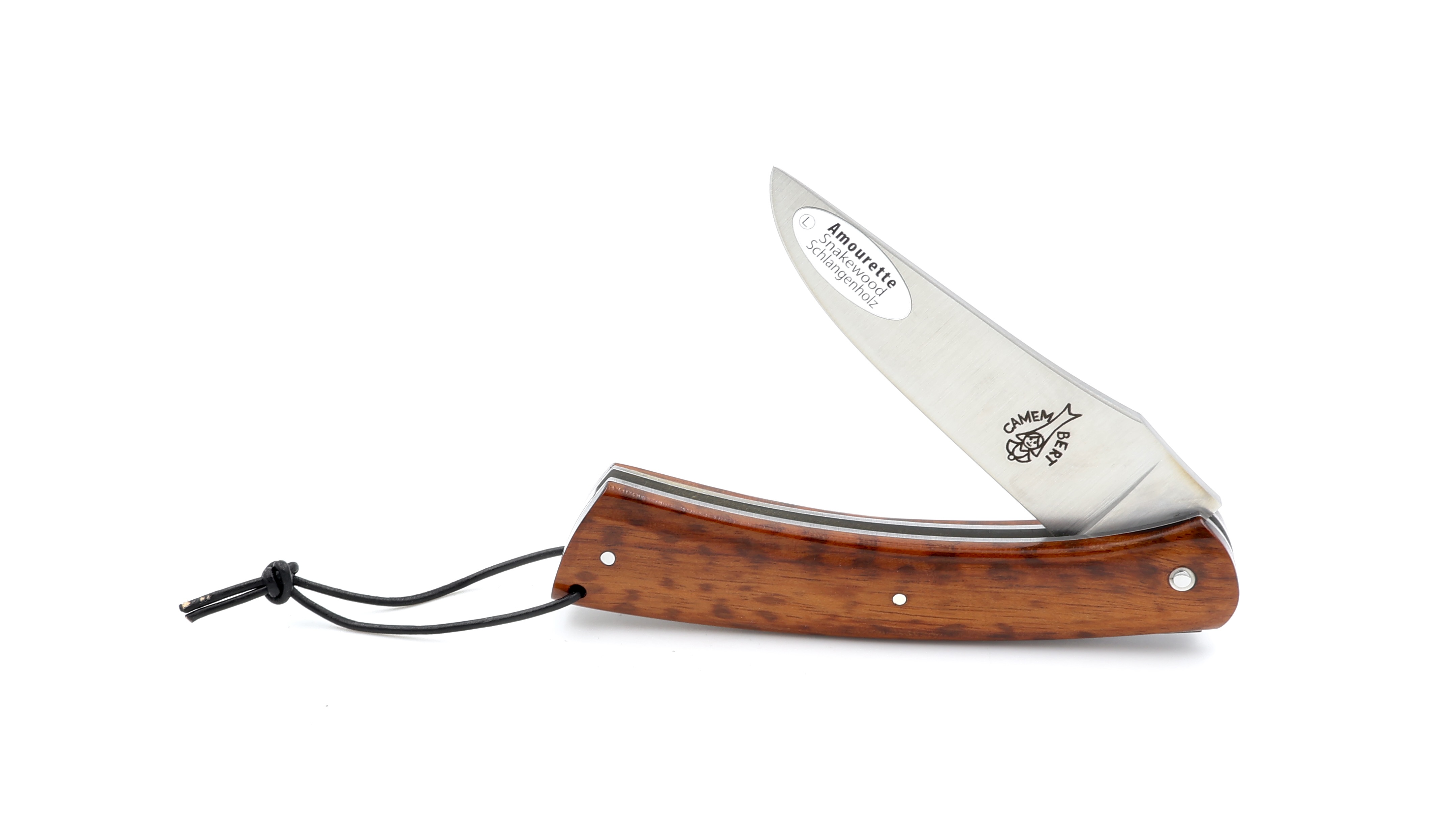 Laguiole en Aubrac CAMEMBERT knife snakewood