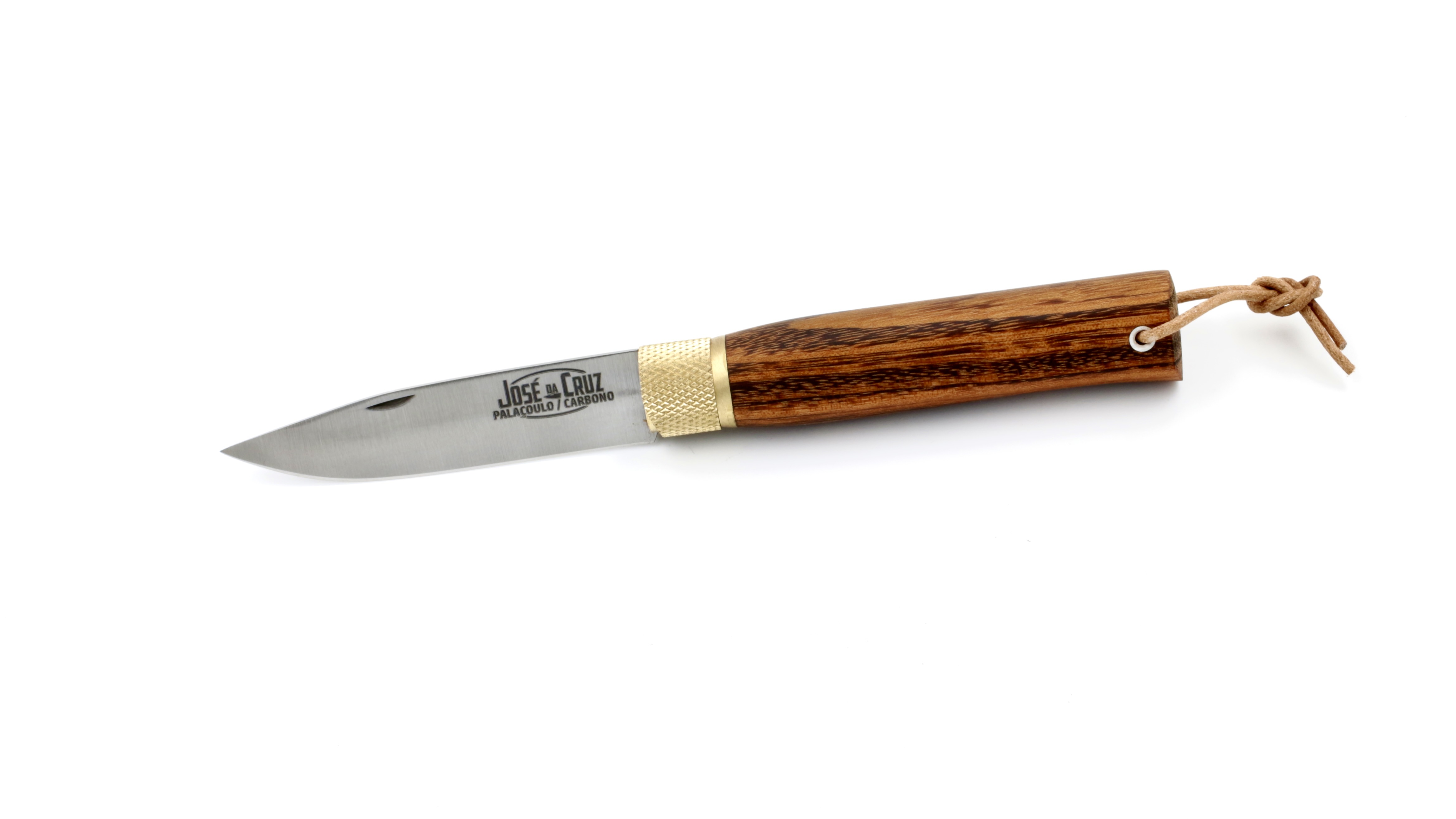 JOSÉ DA CRUZ folding knife Merendeira tigerwood carbon