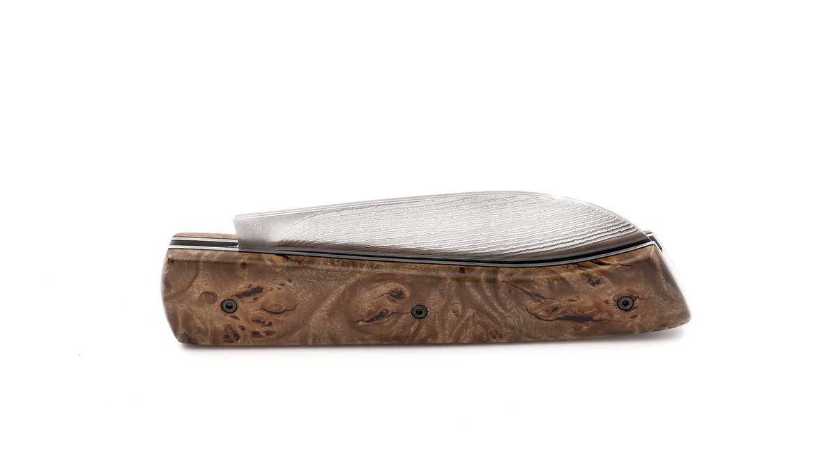 Marie Taillardat Le 1925 philippinische Ebenholzwurzel Suminagashi VG10 Damast