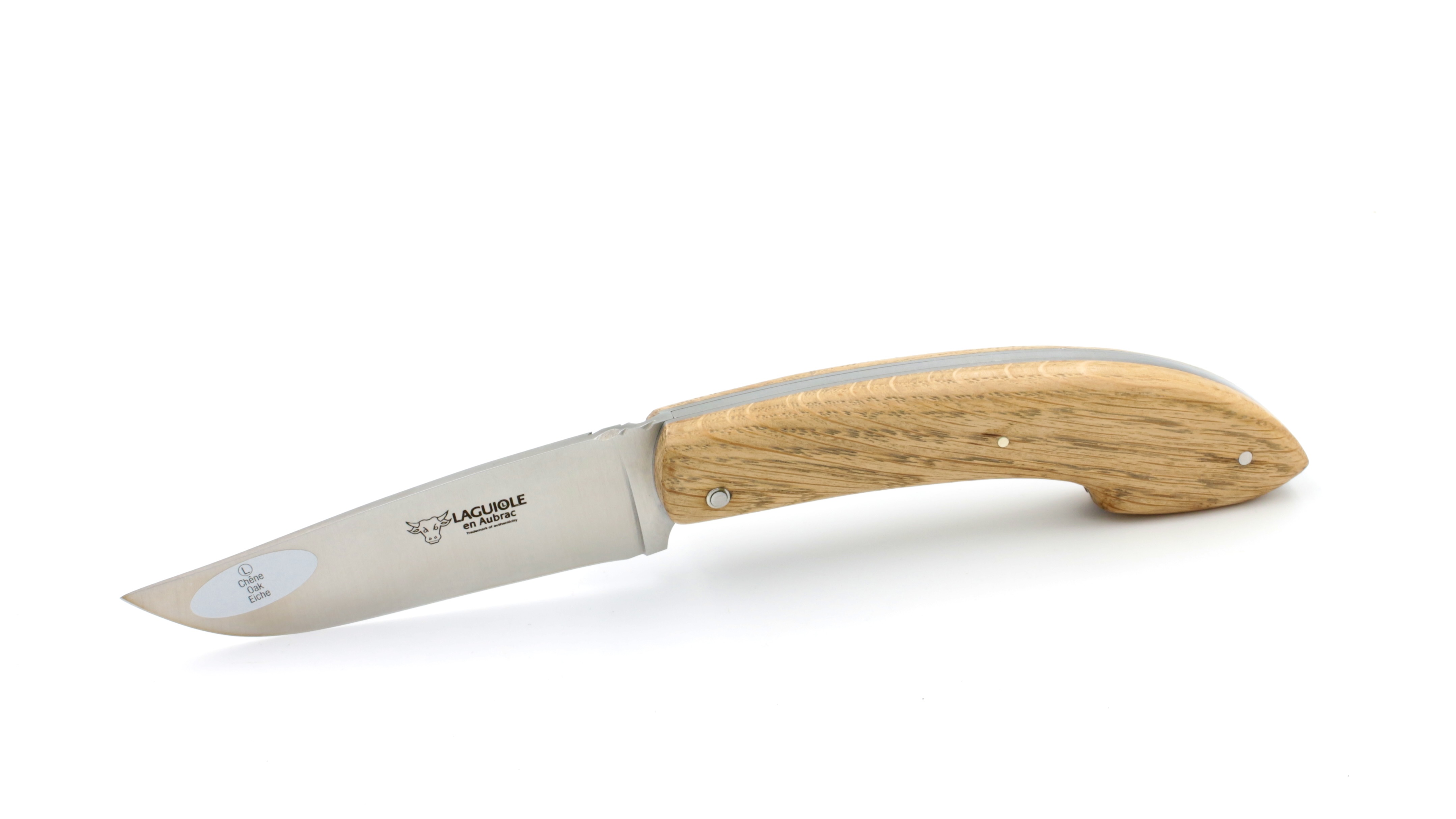 Laguiole en Aubrac Capucin Eiche 13 cm inklusive Gürtel Etui  Laguiole en Aubrac Capucin Eiche 13 cm inklusive Gürtel Etui