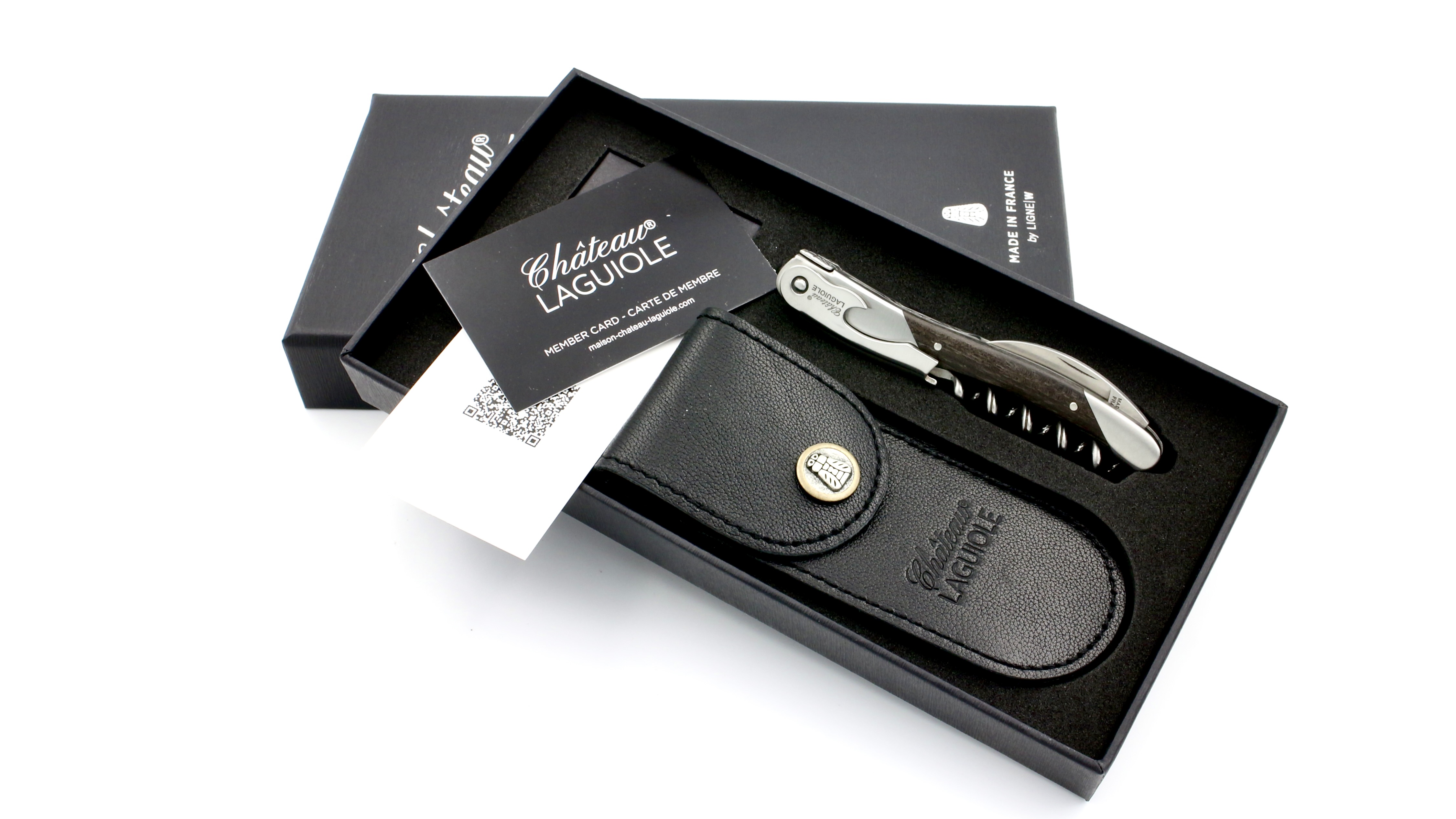 46631050-CDD8-4124-9C97-C7AFDCA17A47_1_201_a Château Laguiole GRAND CRU Sommeliermesser Ebenholz
