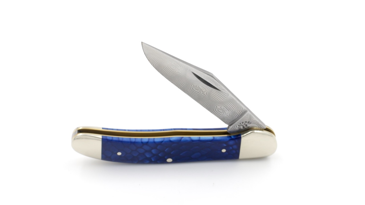 Robert Klaas Solingen Copperhead juma® blue DSC® Damascus