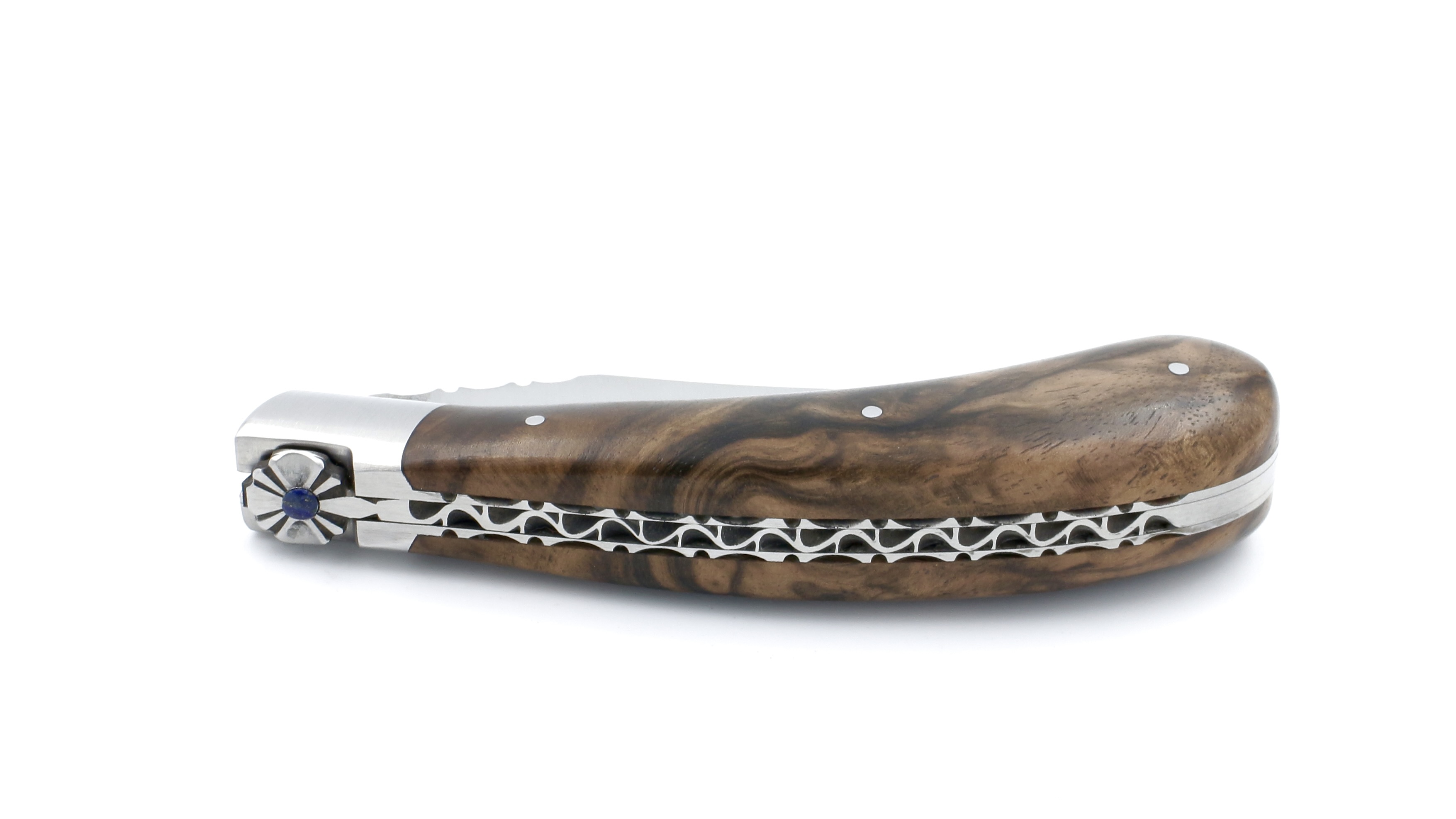 E9073A0F-CC2F-4B20-BAB8-A604ED5B1FE4_1_201_a Fontenille Pataud CAPUCHADOU guillochiert Nussbaum Wurzelholz 12 cm