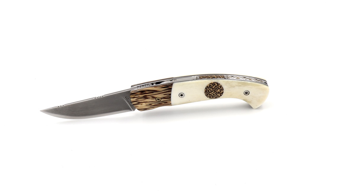 MANU LAPLACE 1515 PETIT  ZULU palmwood and bone 