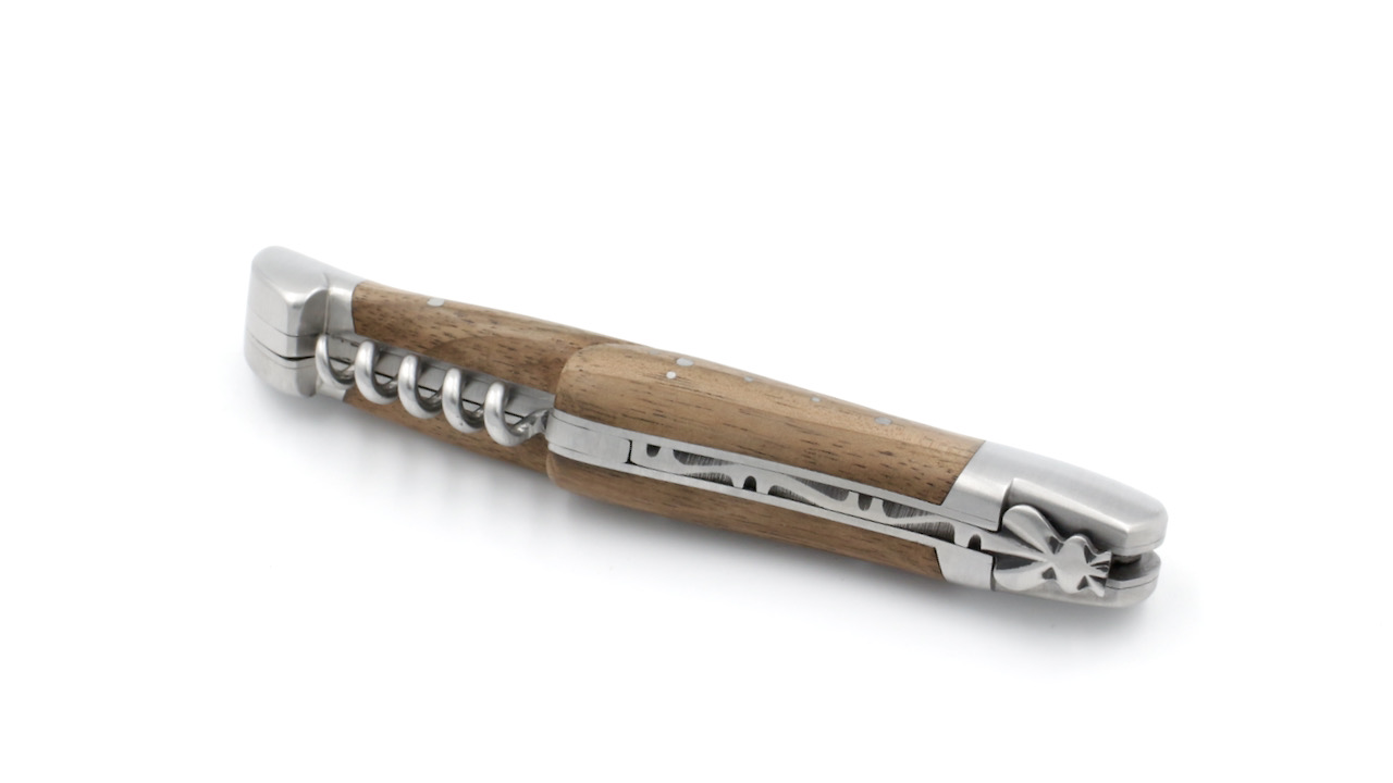 IMG_44898wUJghTnXUXq1 Honoré Durand Laguiole Prestige Walnussholz Korkenzieher 12 cm