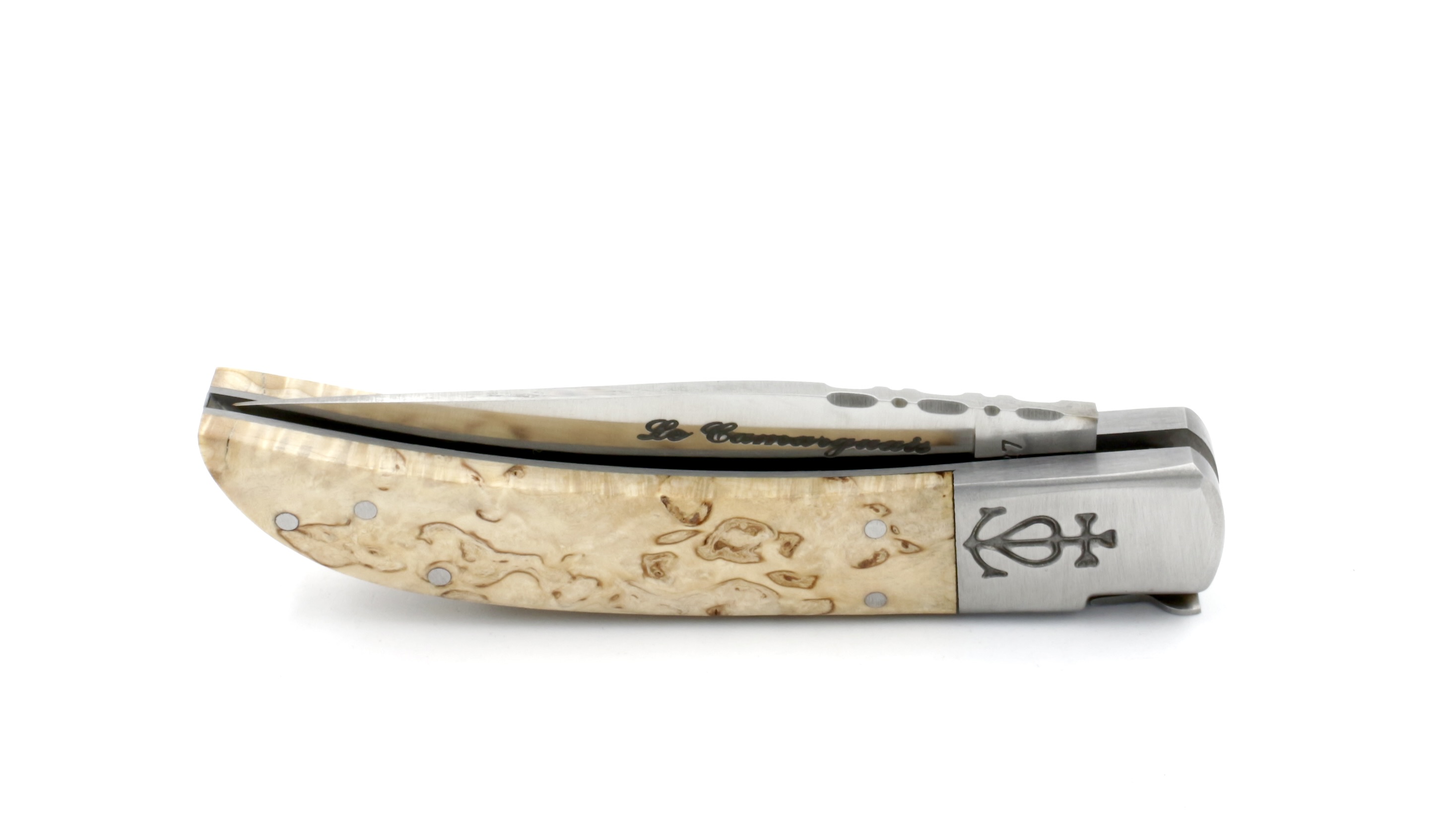 Le Camarguais knife birchwood 12 cm