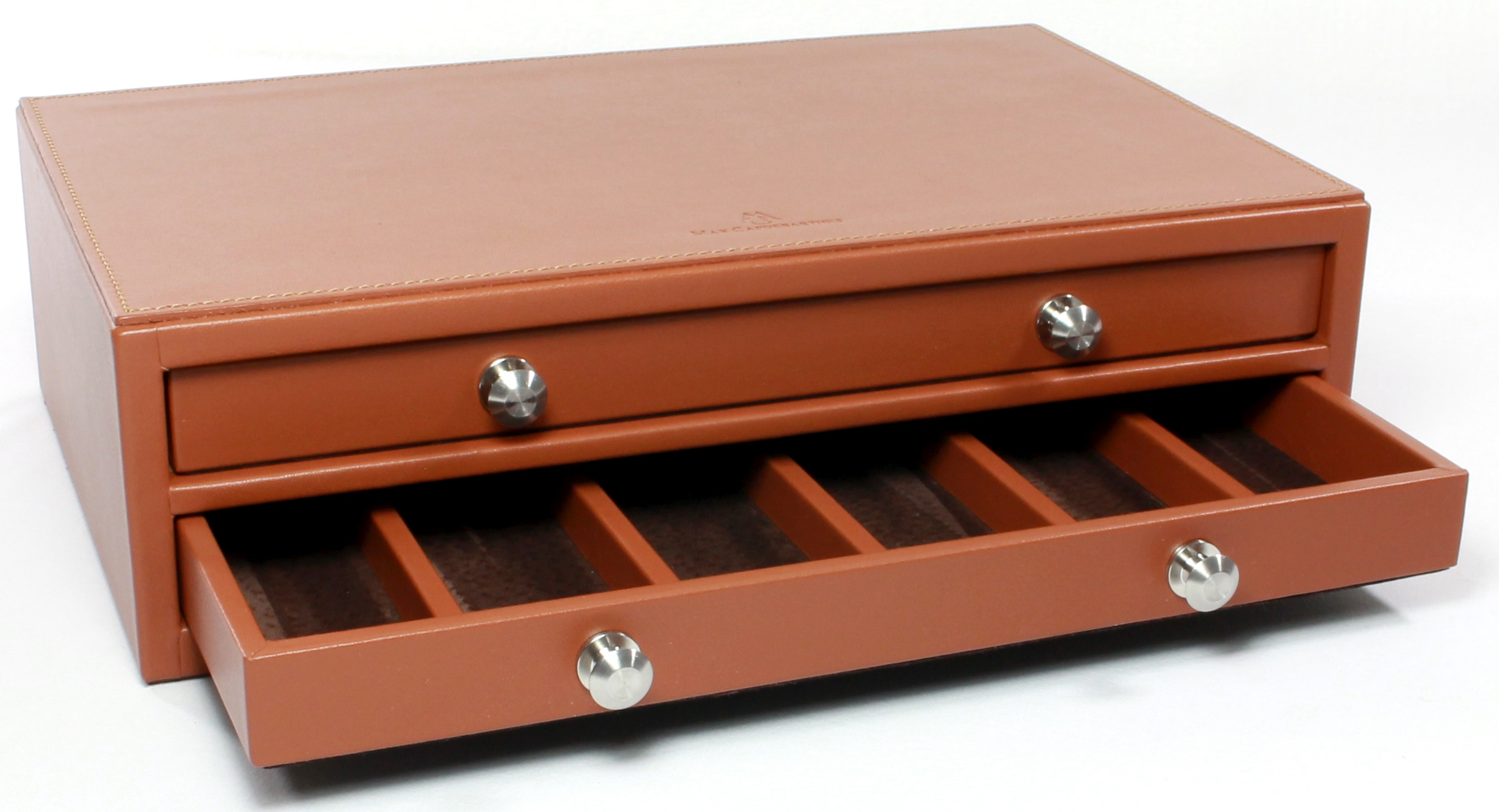 MAX CAPDEBARTHES leather casket for collectors 12 knives