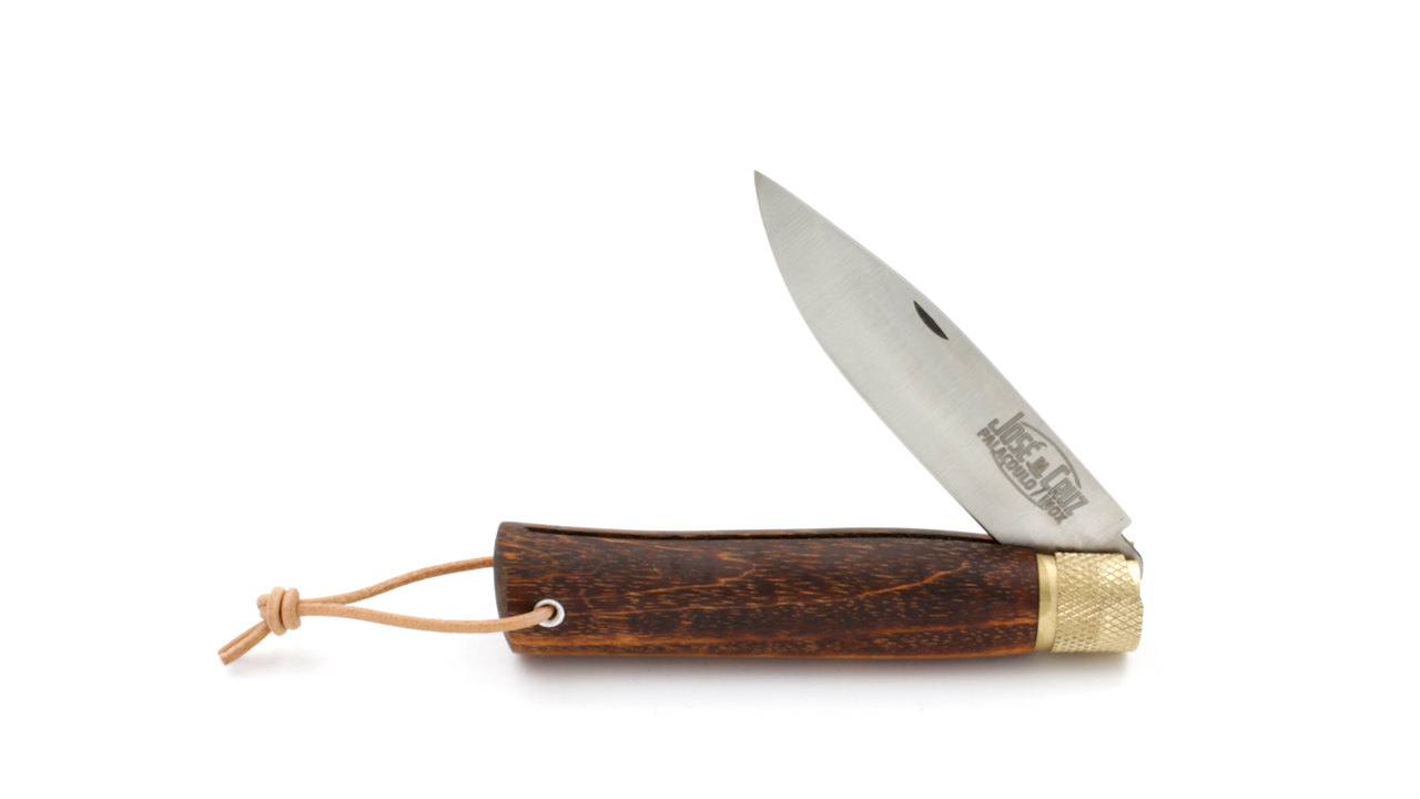 IMER-016-3 JOSÉ DA CRUZ Taschenmesser Merendeira Tigerholz