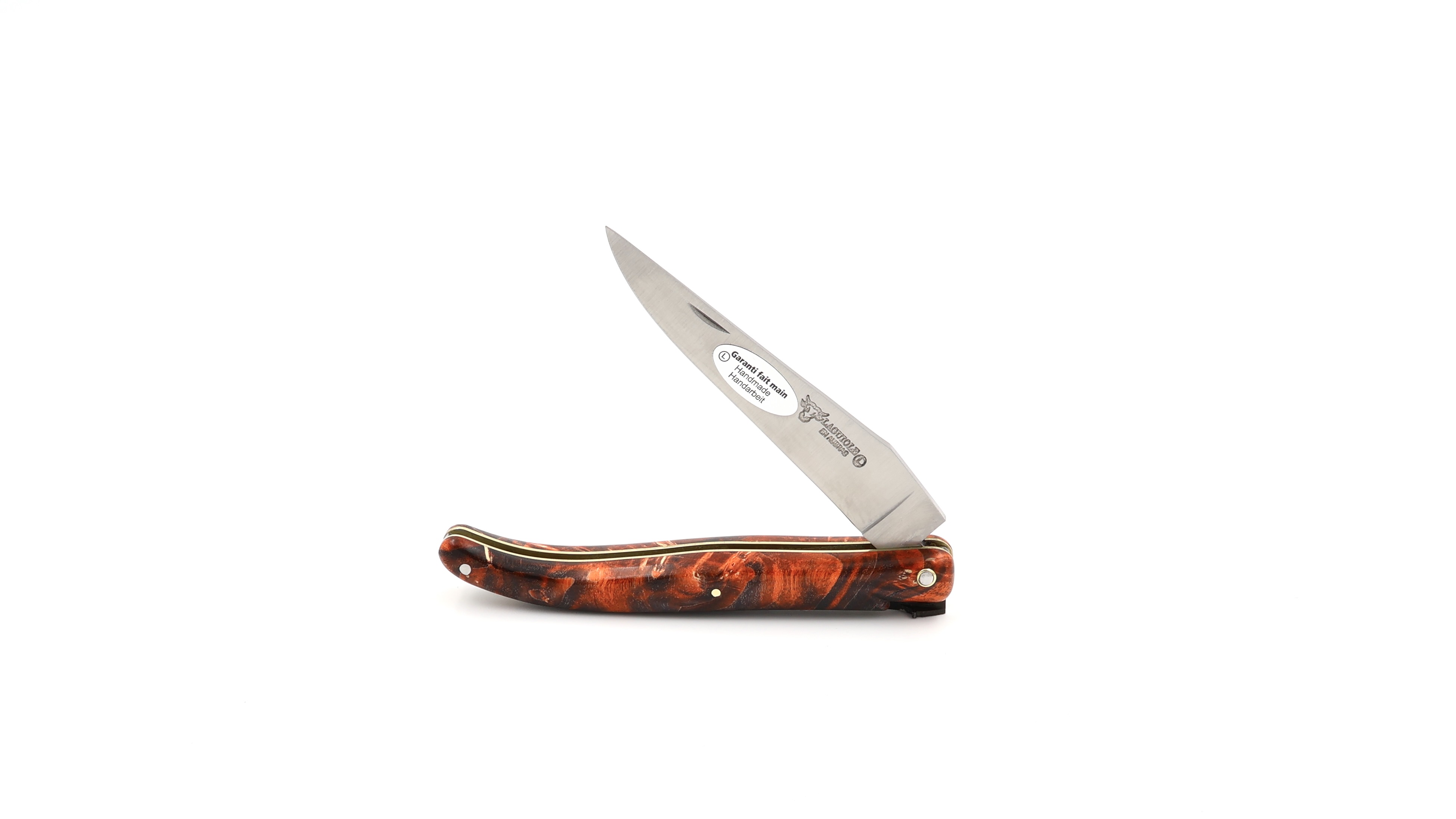 Laguiole en Aubrac Laguiole elder burl with Space bee 12 cm