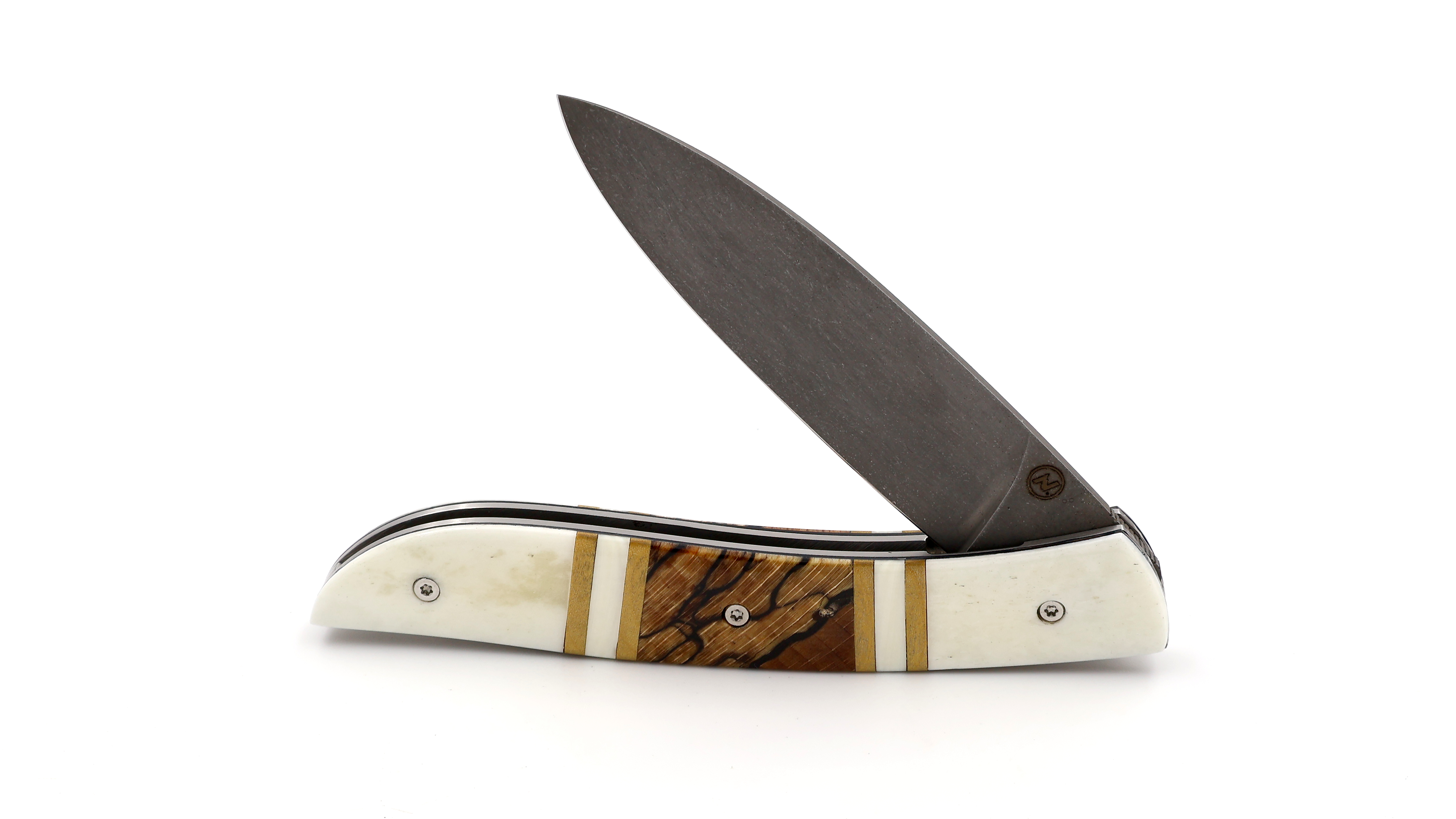 Atelier NÉVÉ Tim Bernard Nordique stonewashed blade, hammered plates