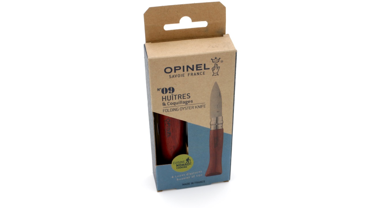 Opinel-Austernmesser-Padouk-3 OPINEL Austernmesser No. 9 Padouk