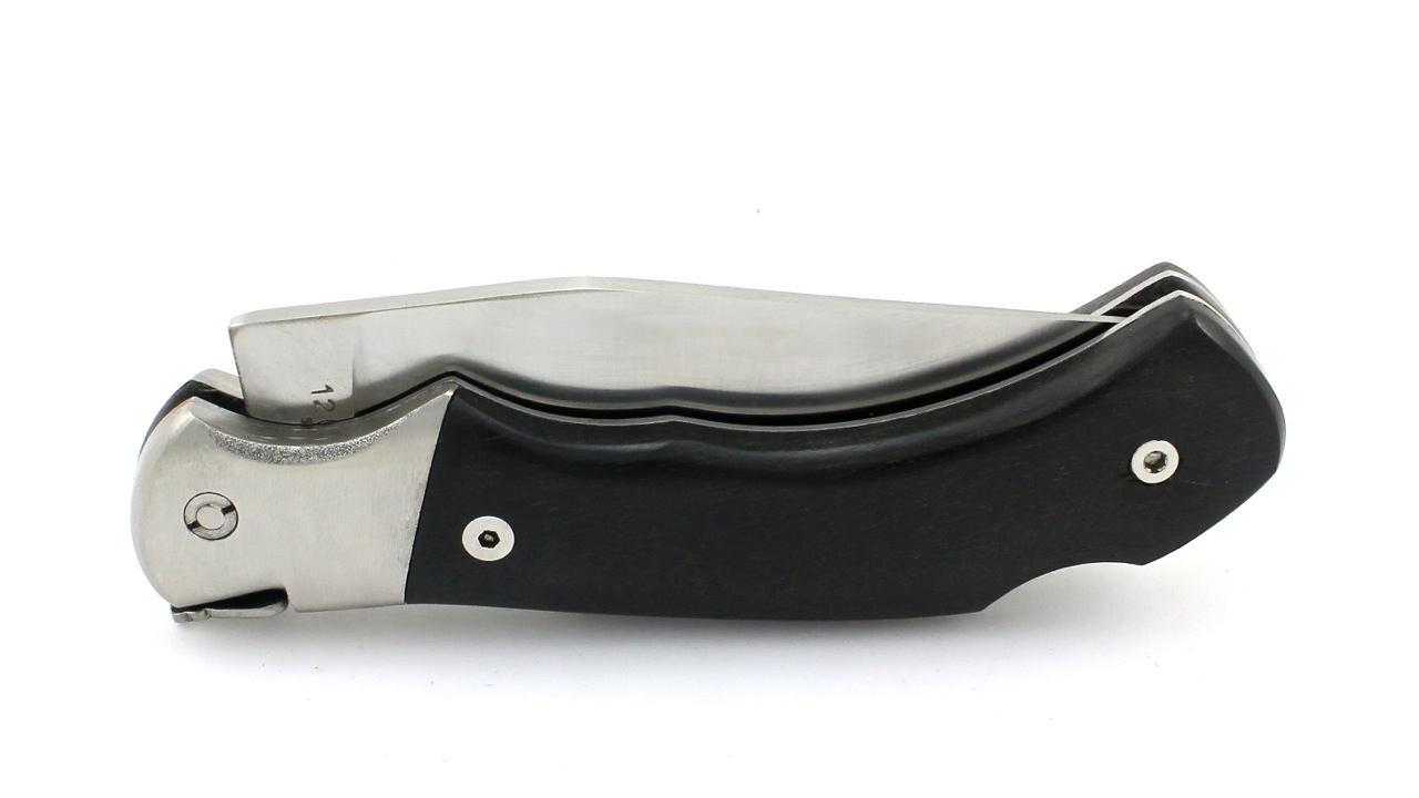 Rouerge-Ebenholz-6 AU SABOT Laguiole Rouerge Jagdmesser 12 cm Ebenholz