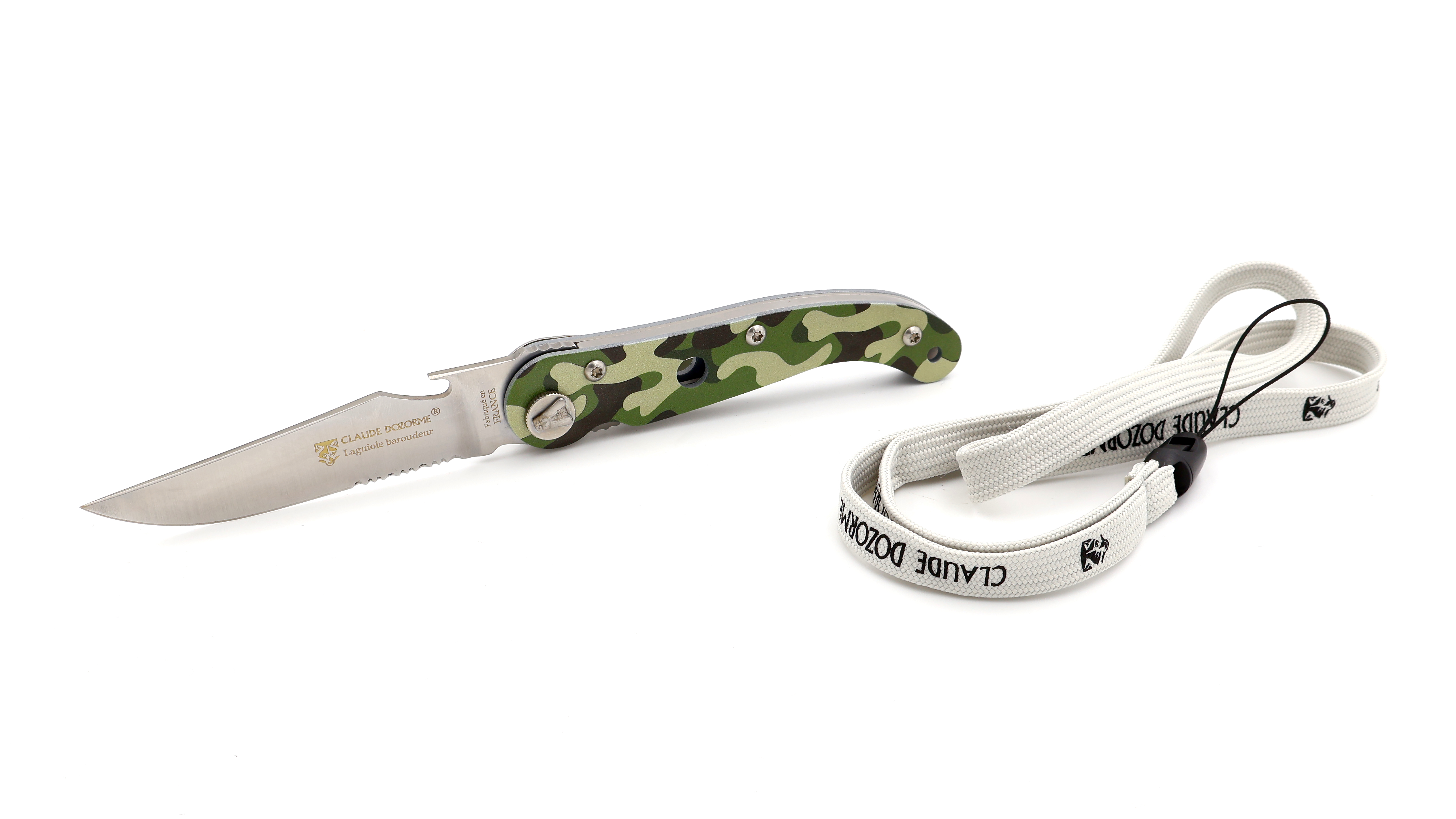 Claude DOZORME Laguiole BAROUDEUR coated aluminium