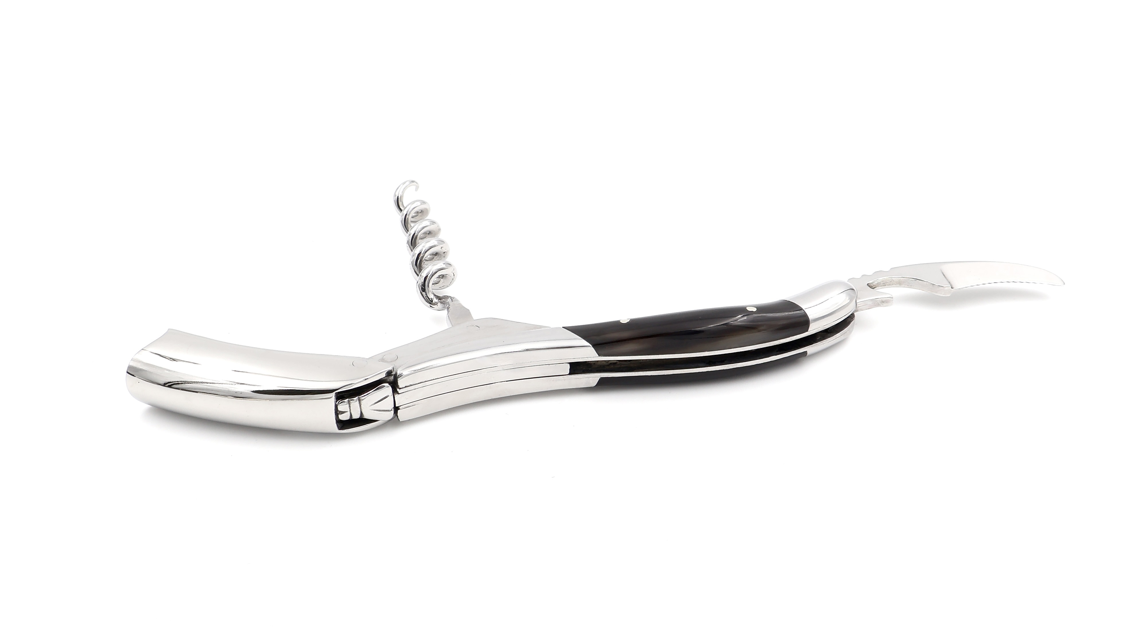 Laguiole en Aubrac Laguiole Sommelier knife Buffalohorn