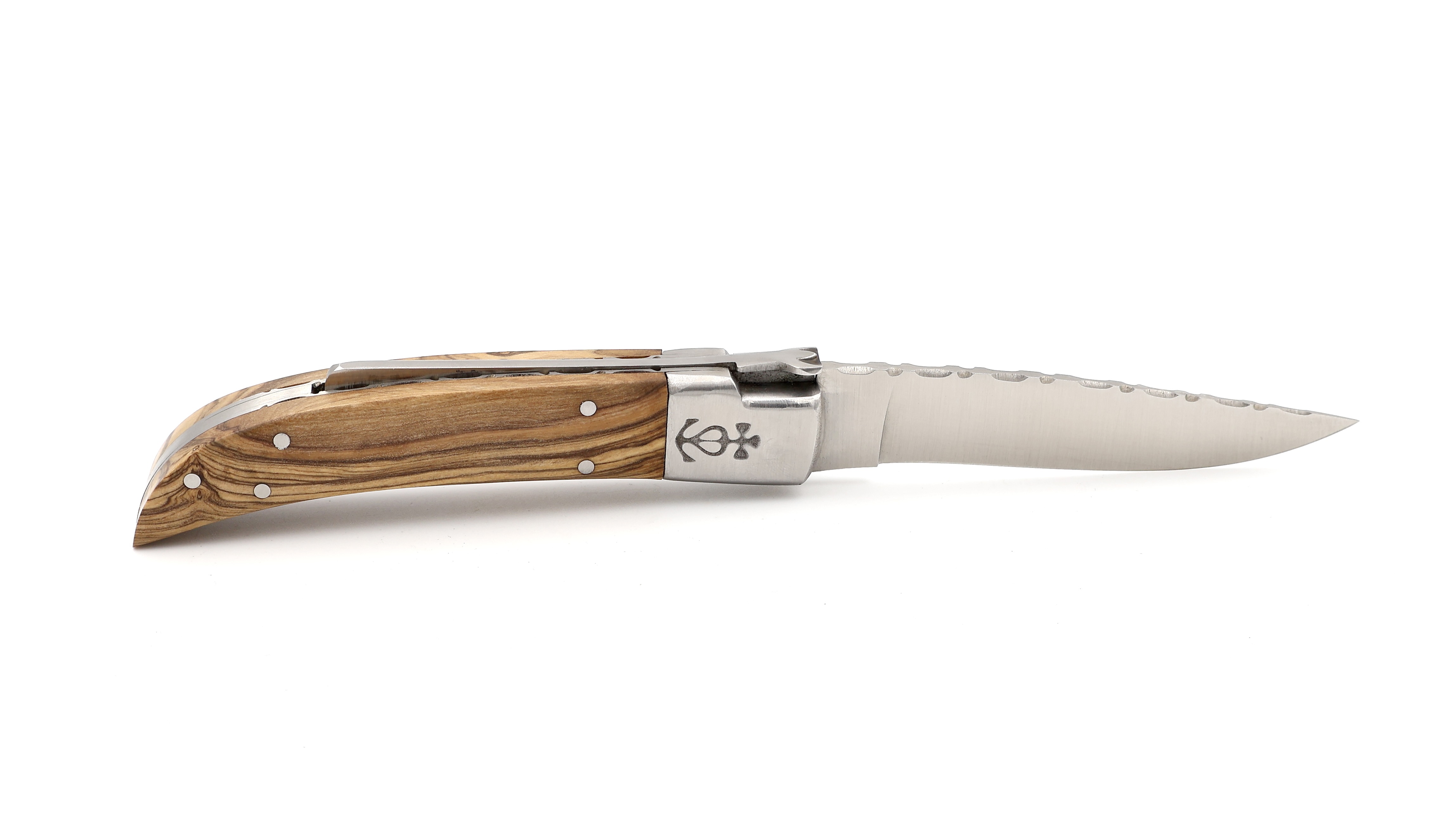 Le Camarguais Olive guillochiert 10 cm