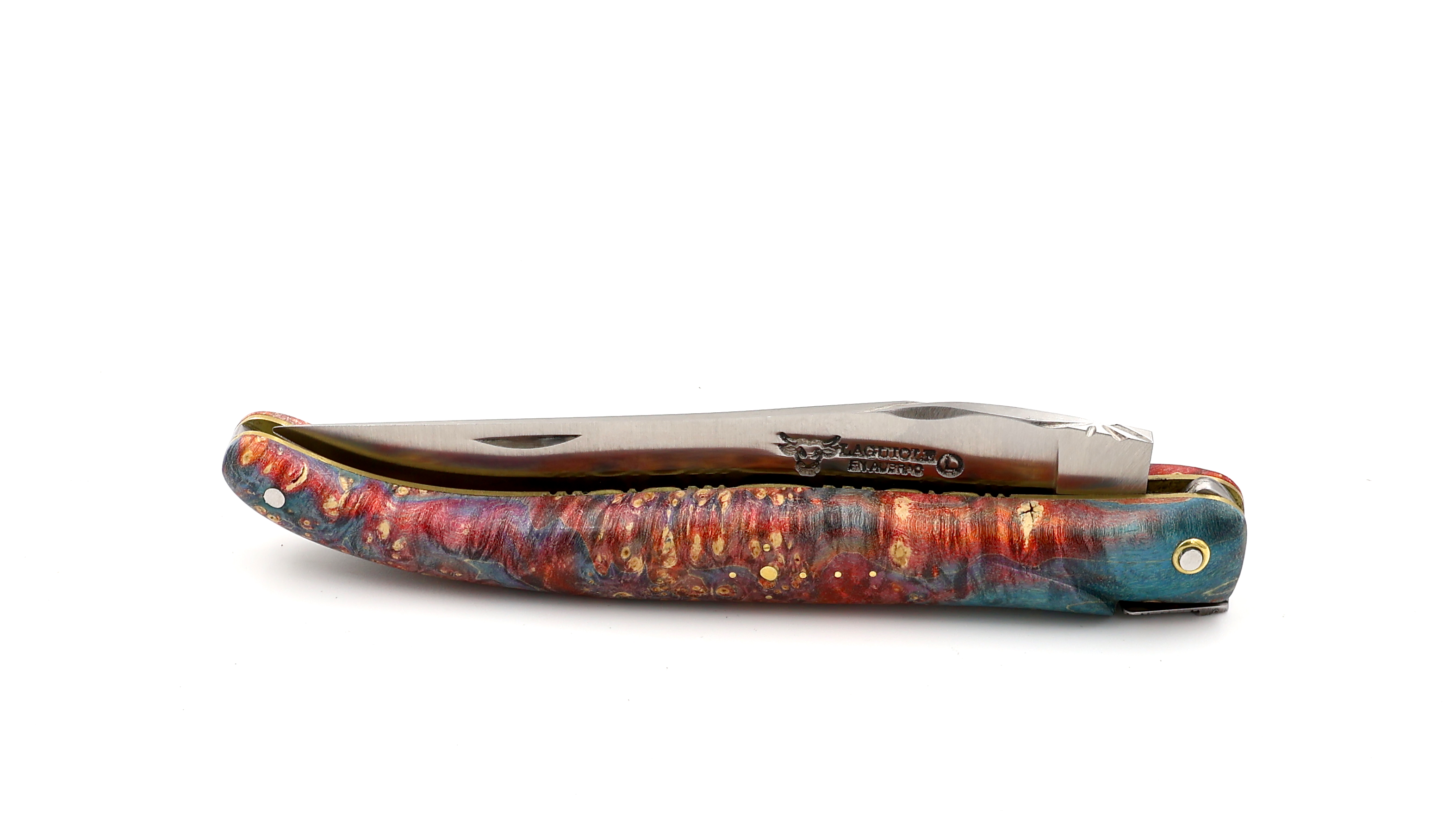 Laguiole en Aubrac Meisterstück Holunder Wurzelholz 12 cm