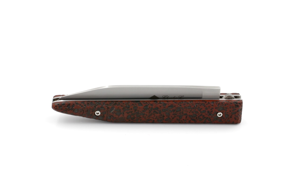 TERRIL-Rohkohle-rot Charles Canon Le TERRIL Griff Rohkohle brut rot