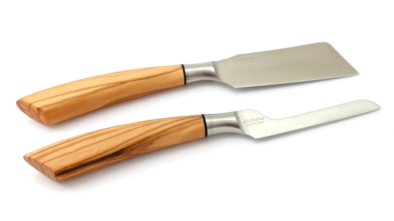 Saladini_2v4Zd1CrOIC9Xe Saladini  2-teiliges Käsemesserset für Weichkäse/Hartkäse 7004-7006