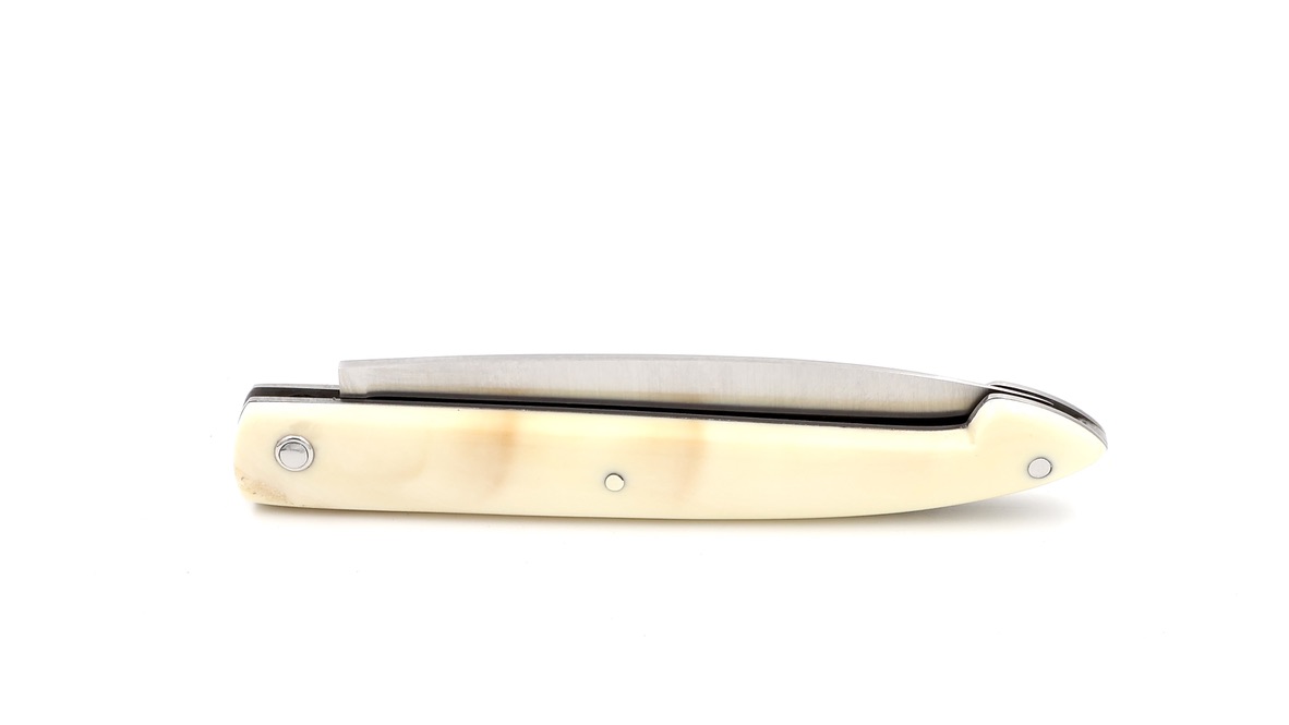 Laguiole en Aubrac CAPUCIN unique piece warthog ivory 10 cm