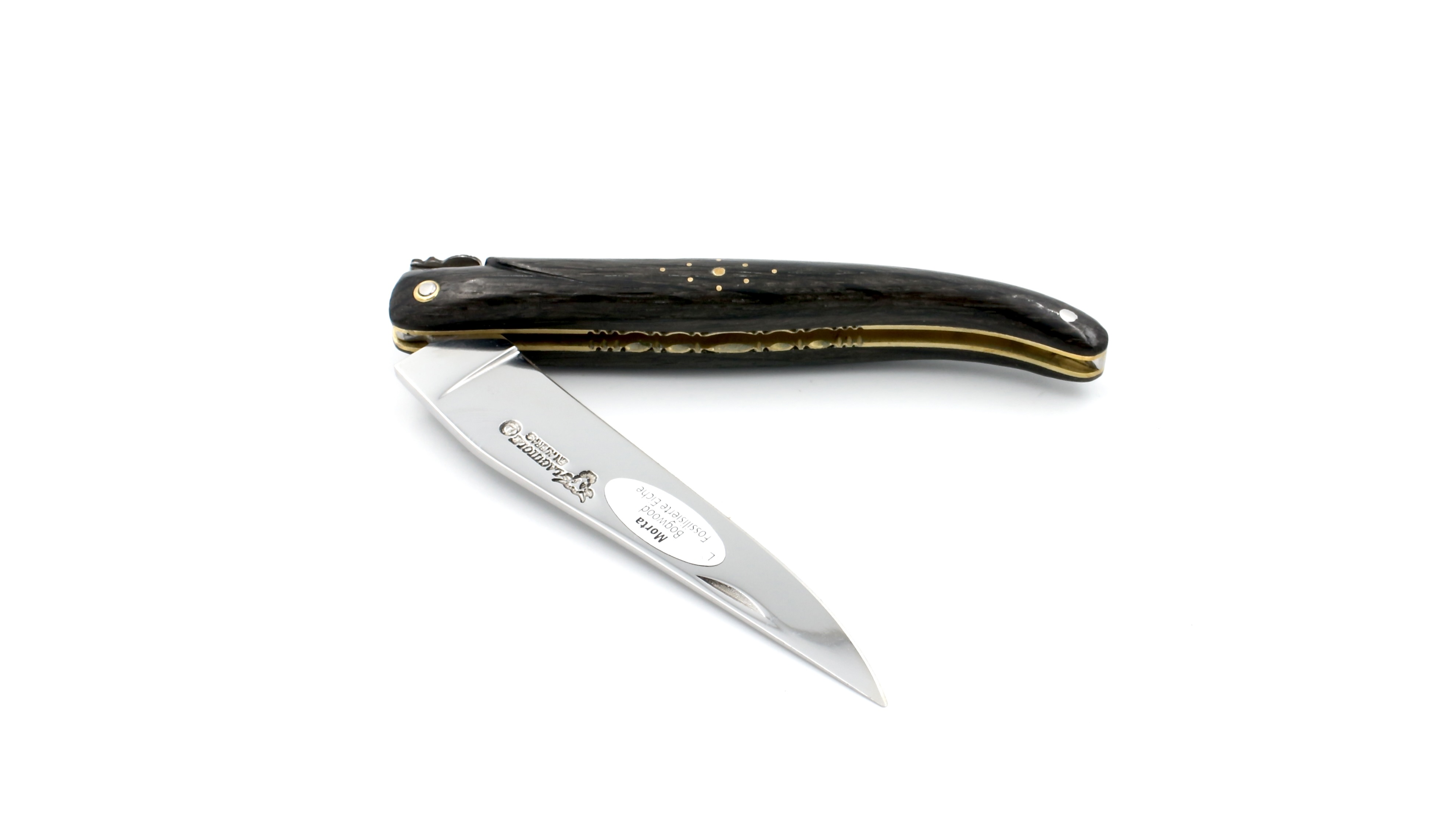 Laguiole en Aubrac Modell ECLIPSE Mooreiche 12 cm  Laguiole en Aubrac Modell ECLIPSE Mooreiche 12 cm