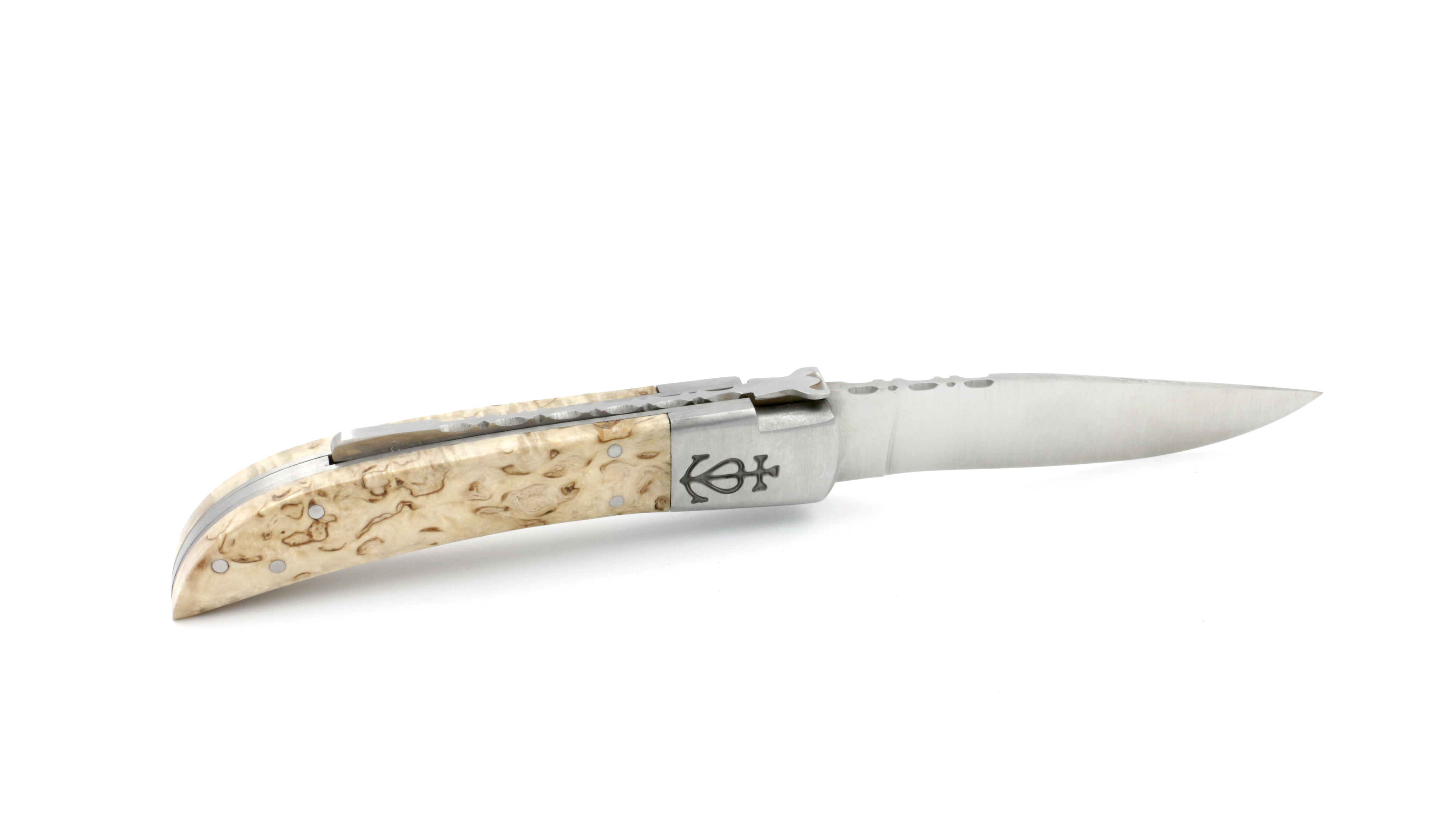 Le Camarguais knife birchwood 12 cm