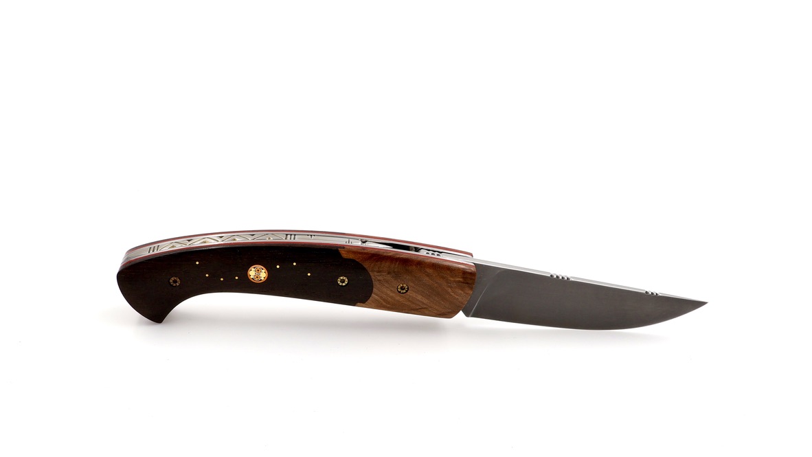 MANU LAPLACE 1515 ZULU walnut burlwood/ebony