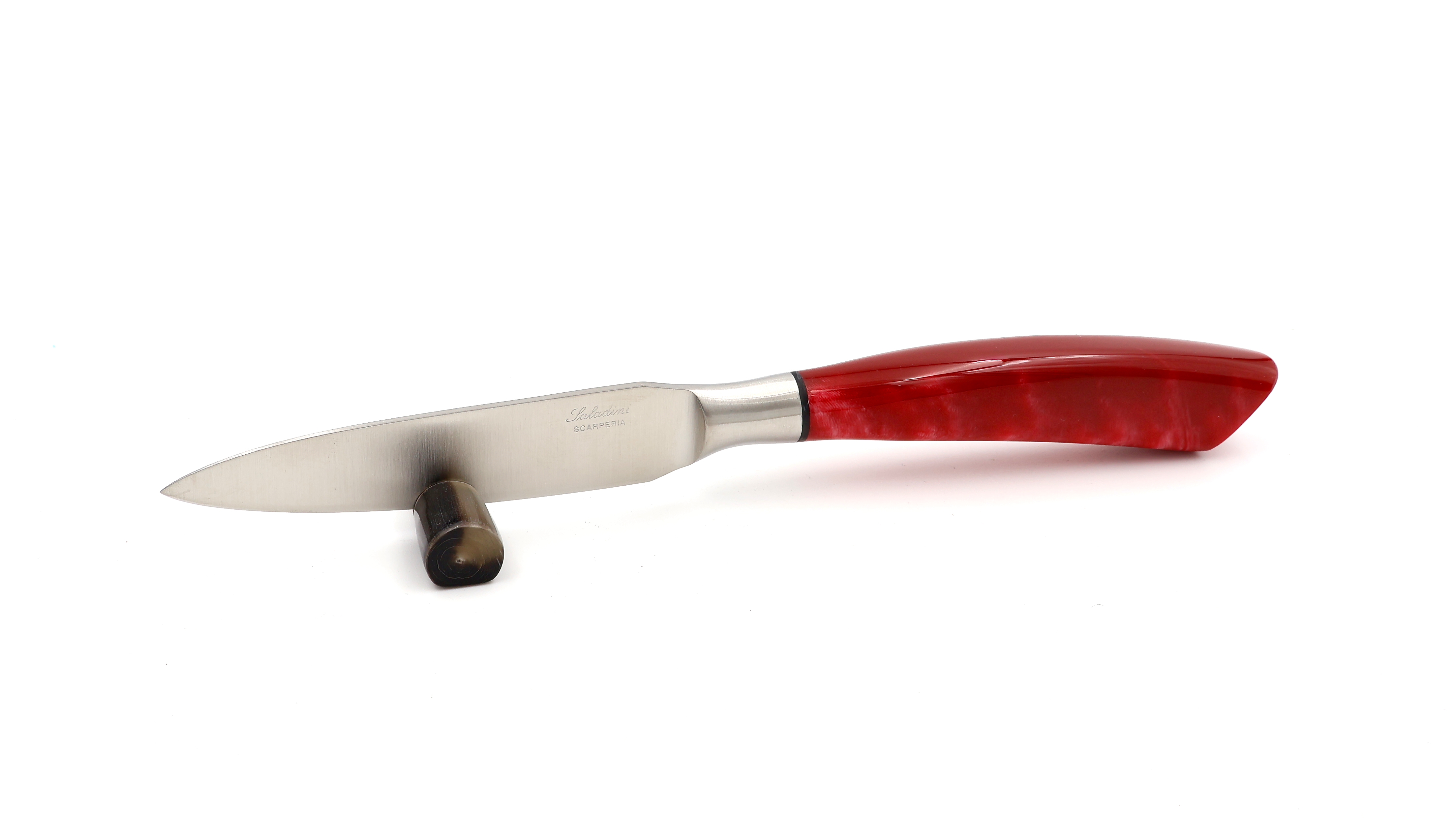 Saladini Office Messer Resin rot 10 cm