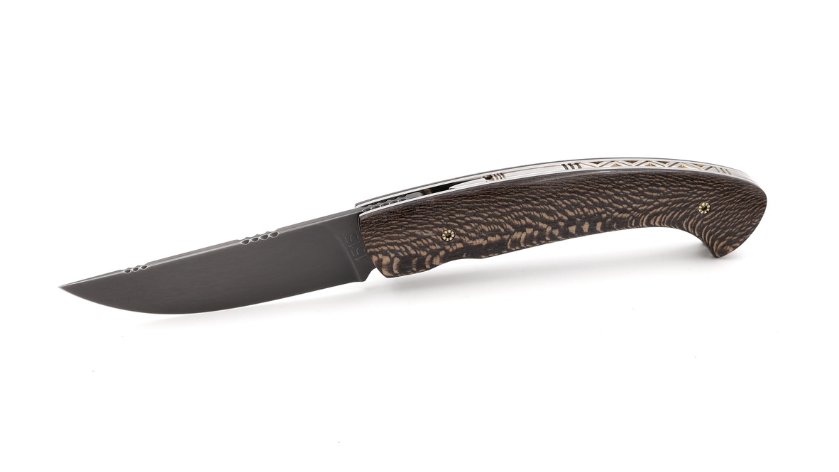 MANU LAPLACE 1515 ZULU Platane oxidierte Klinge