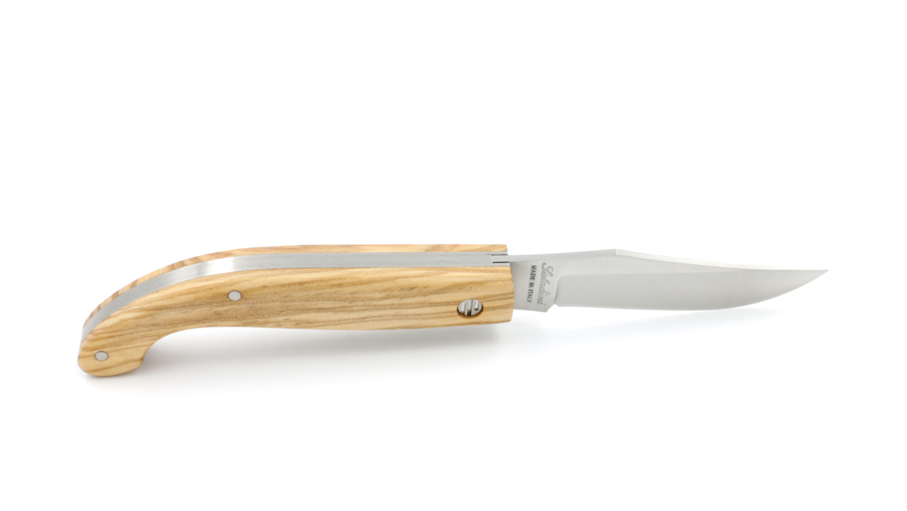 Saladini knife ZUAVA small olive wood 