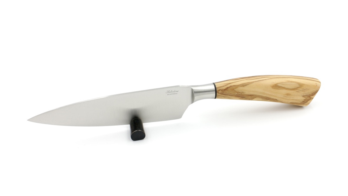 Saladini small chef knife olive wood 30 cm