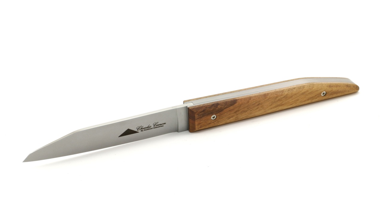Carles-C-Walnuss-5 Charles Canon Messer 12 cm Walnuss