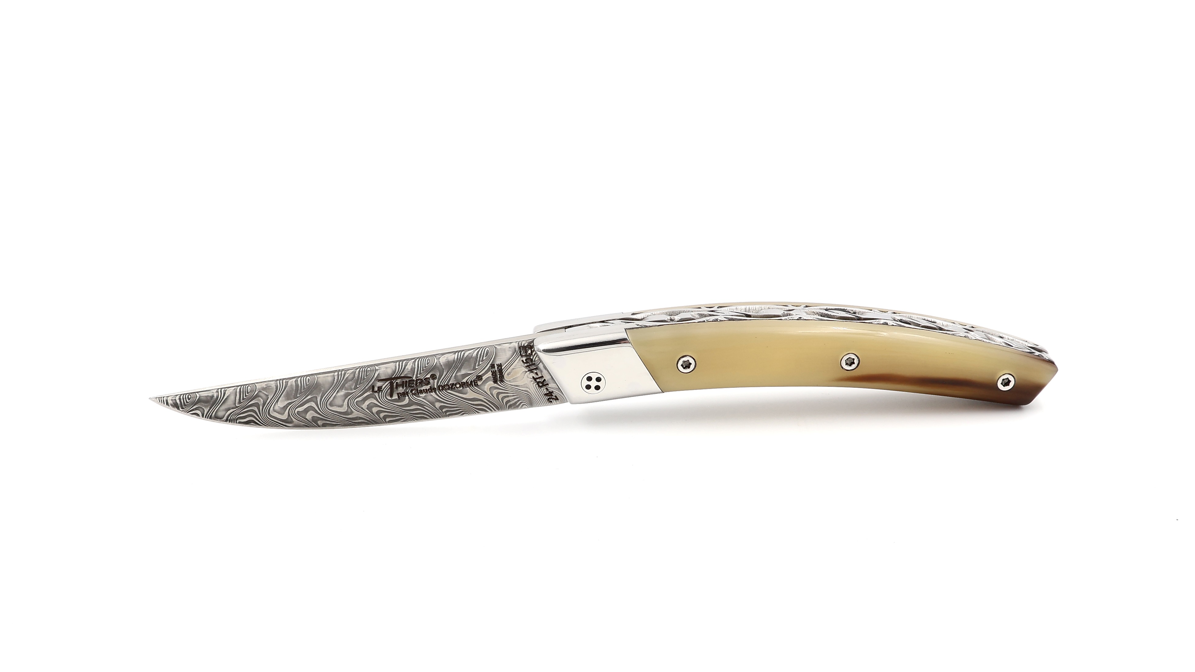 Claude DOZORME Thiers RLT Hornspitze Damastklinge