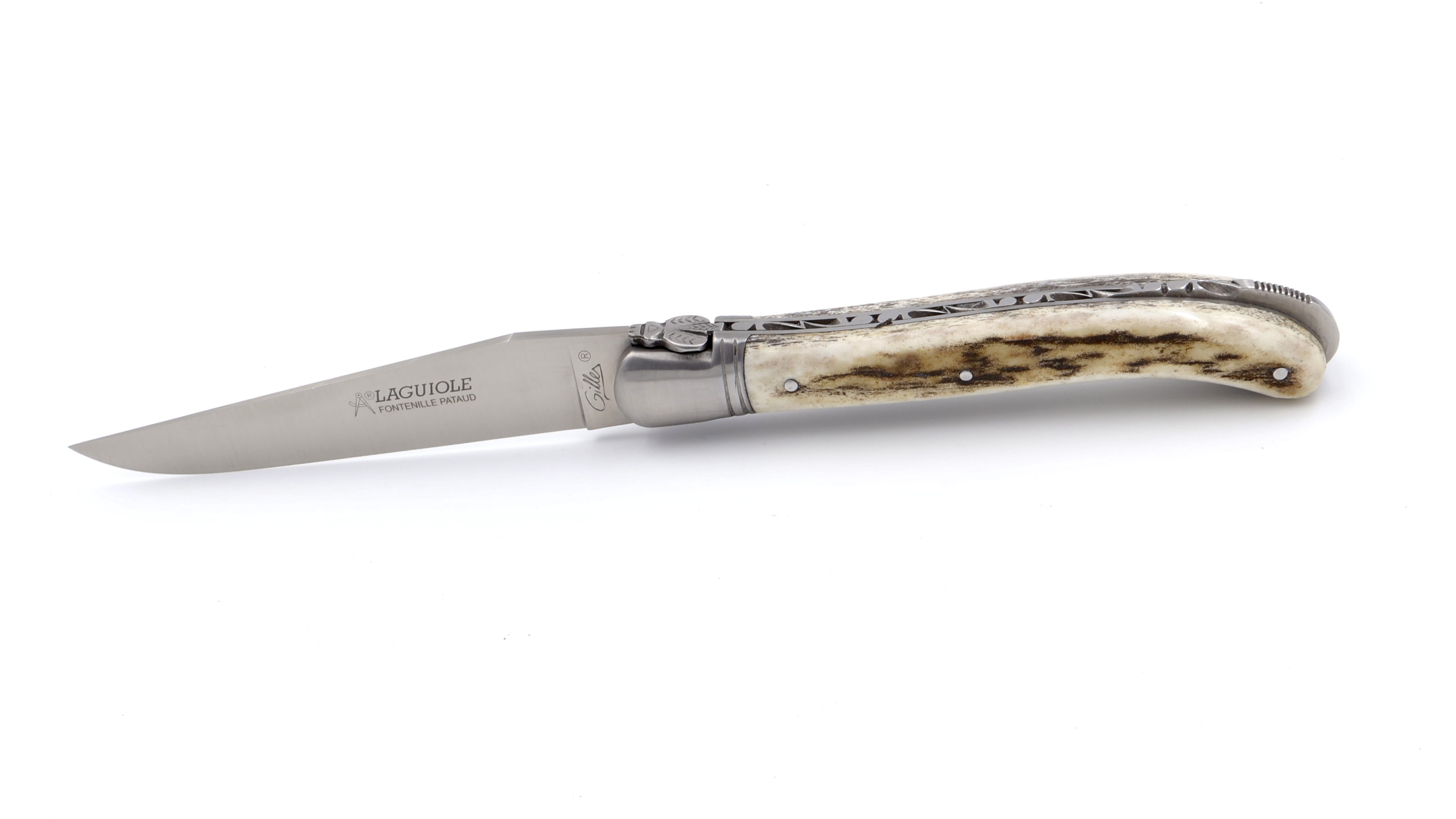 Fontenille Pataud Laguiole NATURE buffalohorn tip12 cm Fontenille Pataud Laguiole NATURE buffalohorn tip12 cm