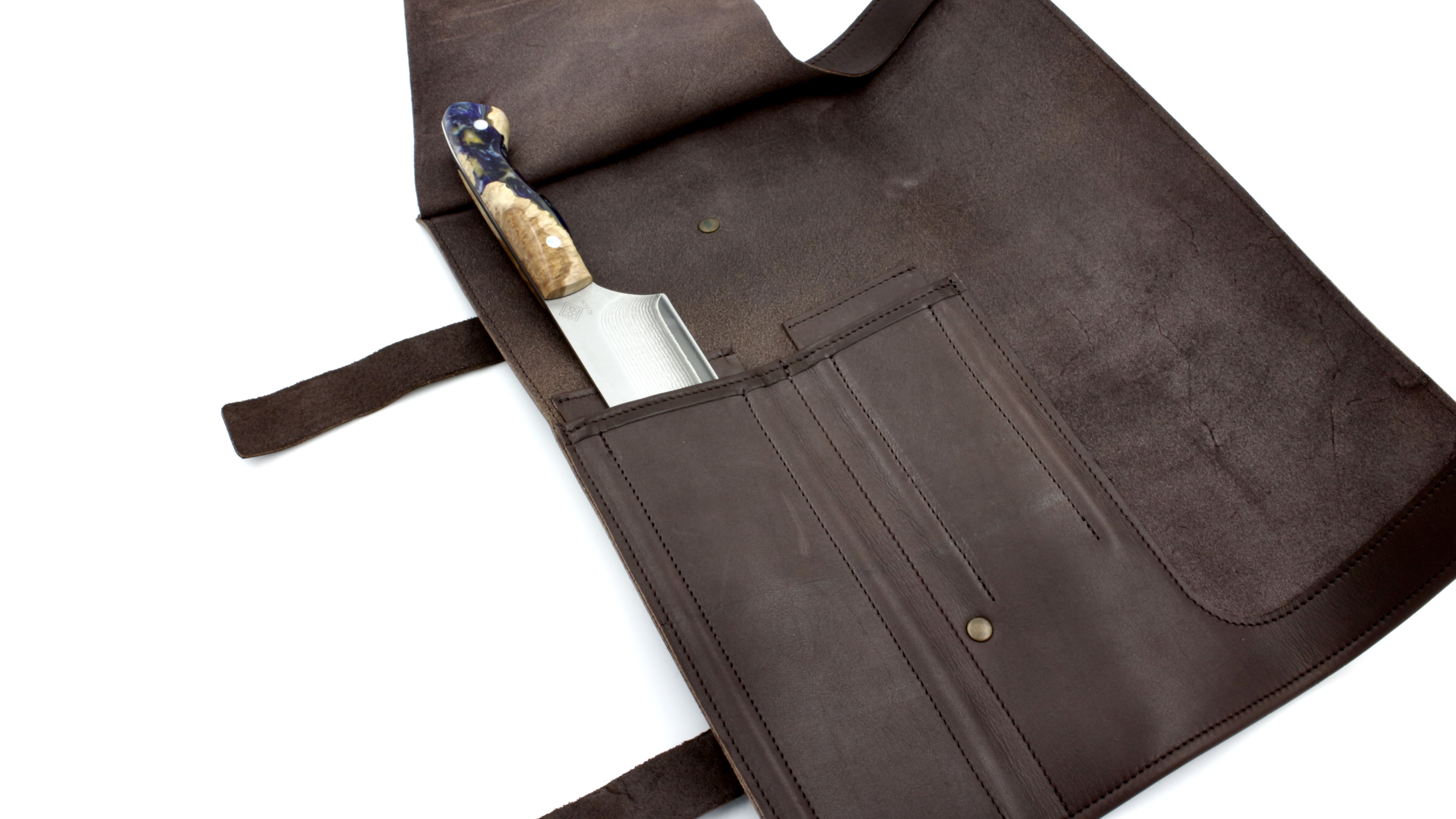 6557C03A-F449-49C1-8470-483165006F8D_1_201_a KLEOS Ledertasche für Kochmesser