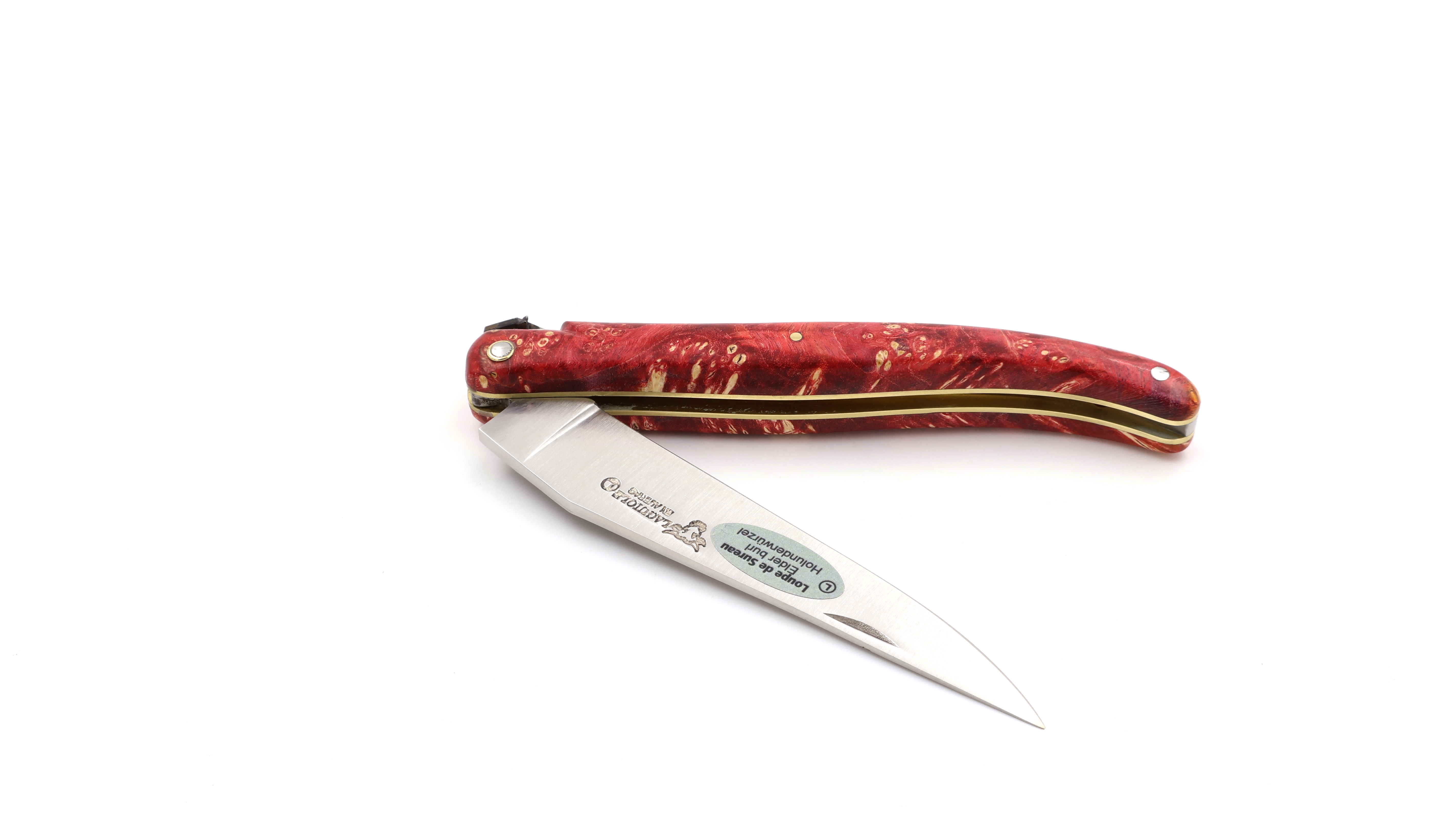 Laguiole en Aubrac Biene WELTRAUM Holunder Wurzelholz 12 cm  