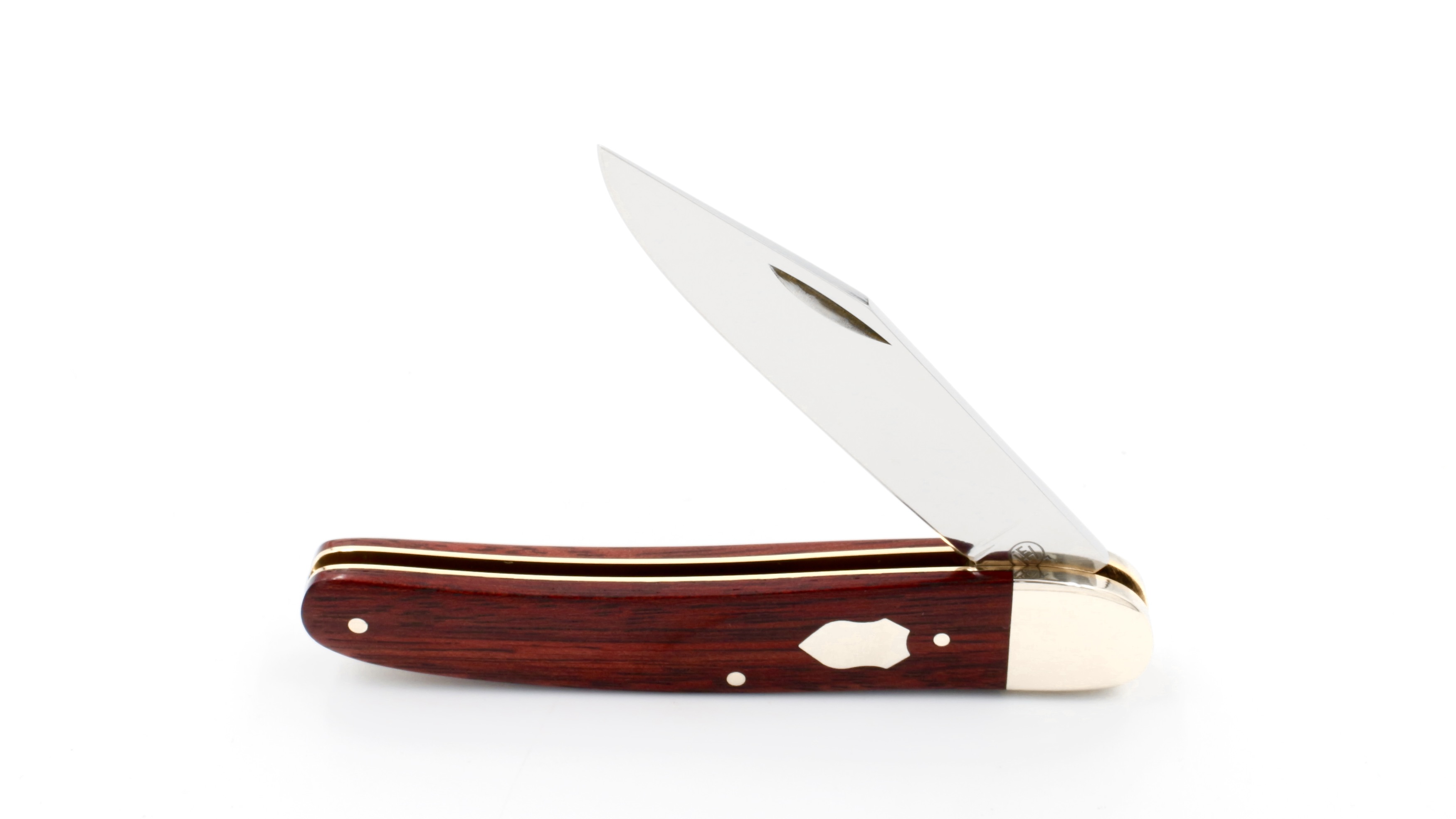 Hartkopf pocketknife red wood