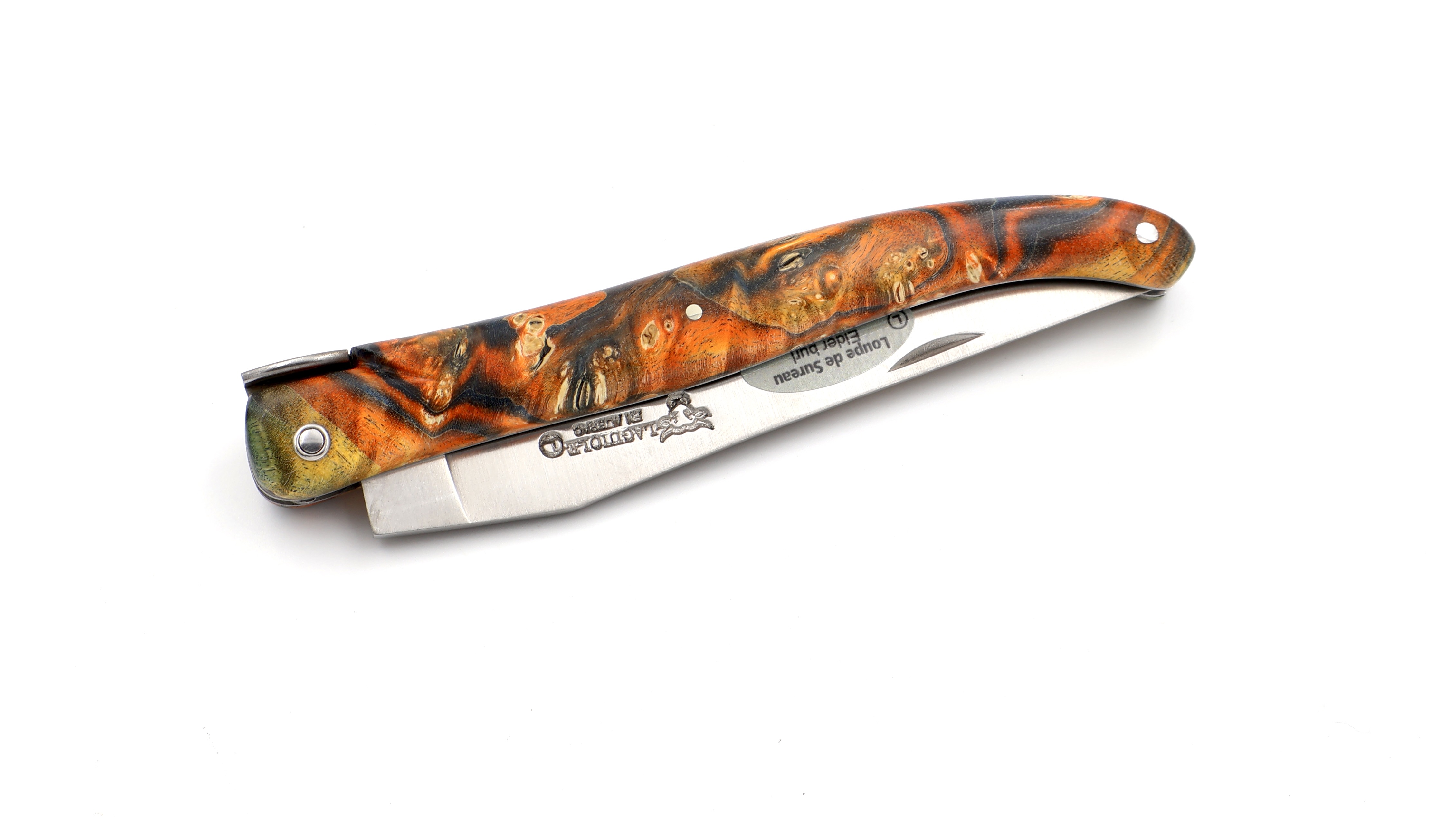 Laguiole en Aubrac Biene URKNALL Holunder Wurzelholz 12 cm  