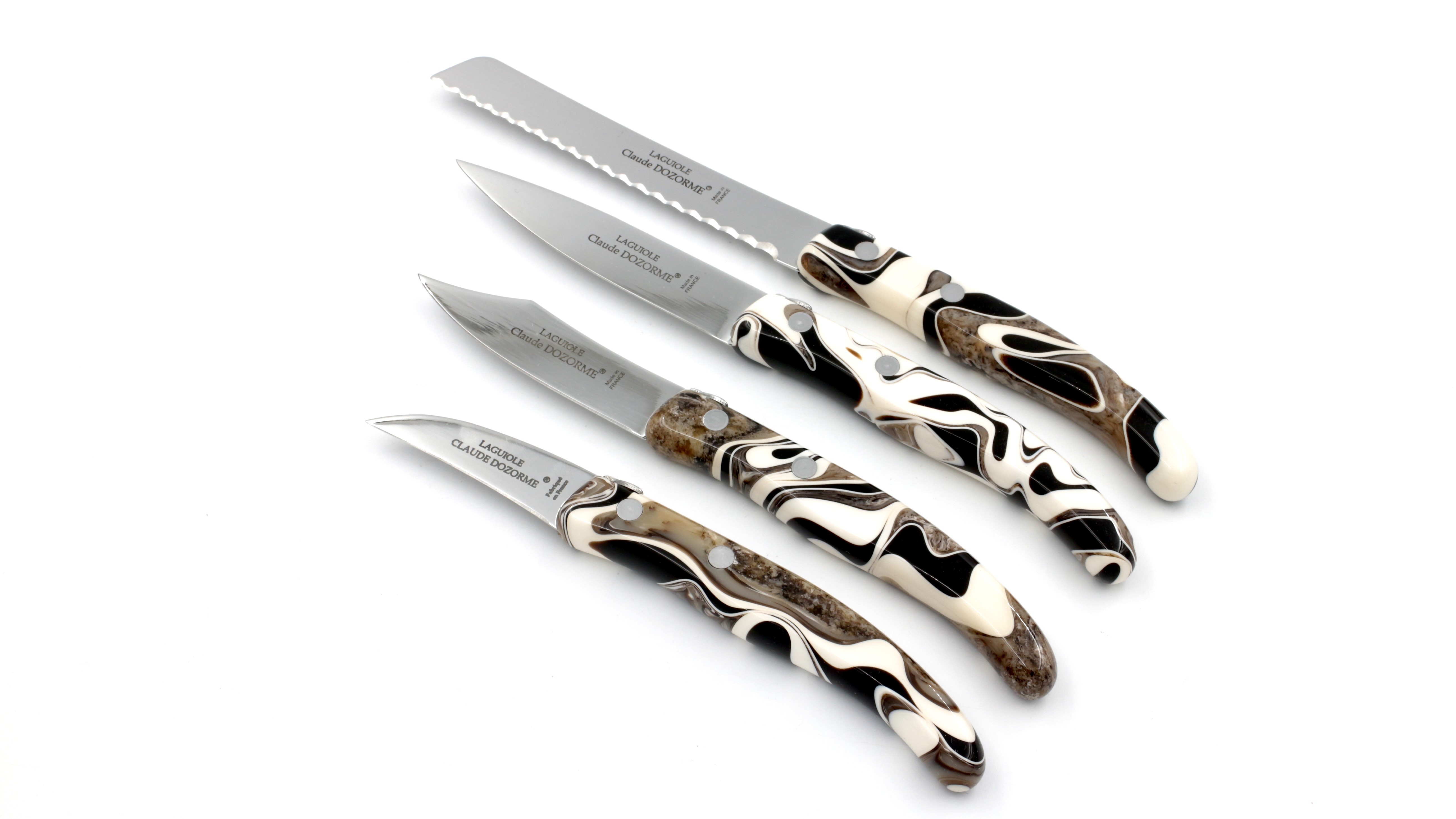 Claude DOZORME BERLINGOT Laguiole Steakknives Set of 6  Claude DOZORME BERLINGOT Laguiole Steakknives Set of 6
