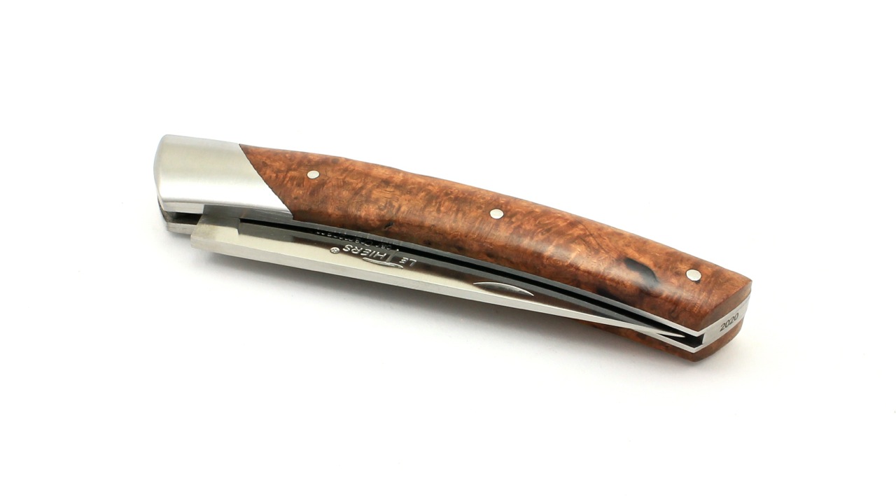 Chambriard Thiers knife COMPAGNON amboina burl