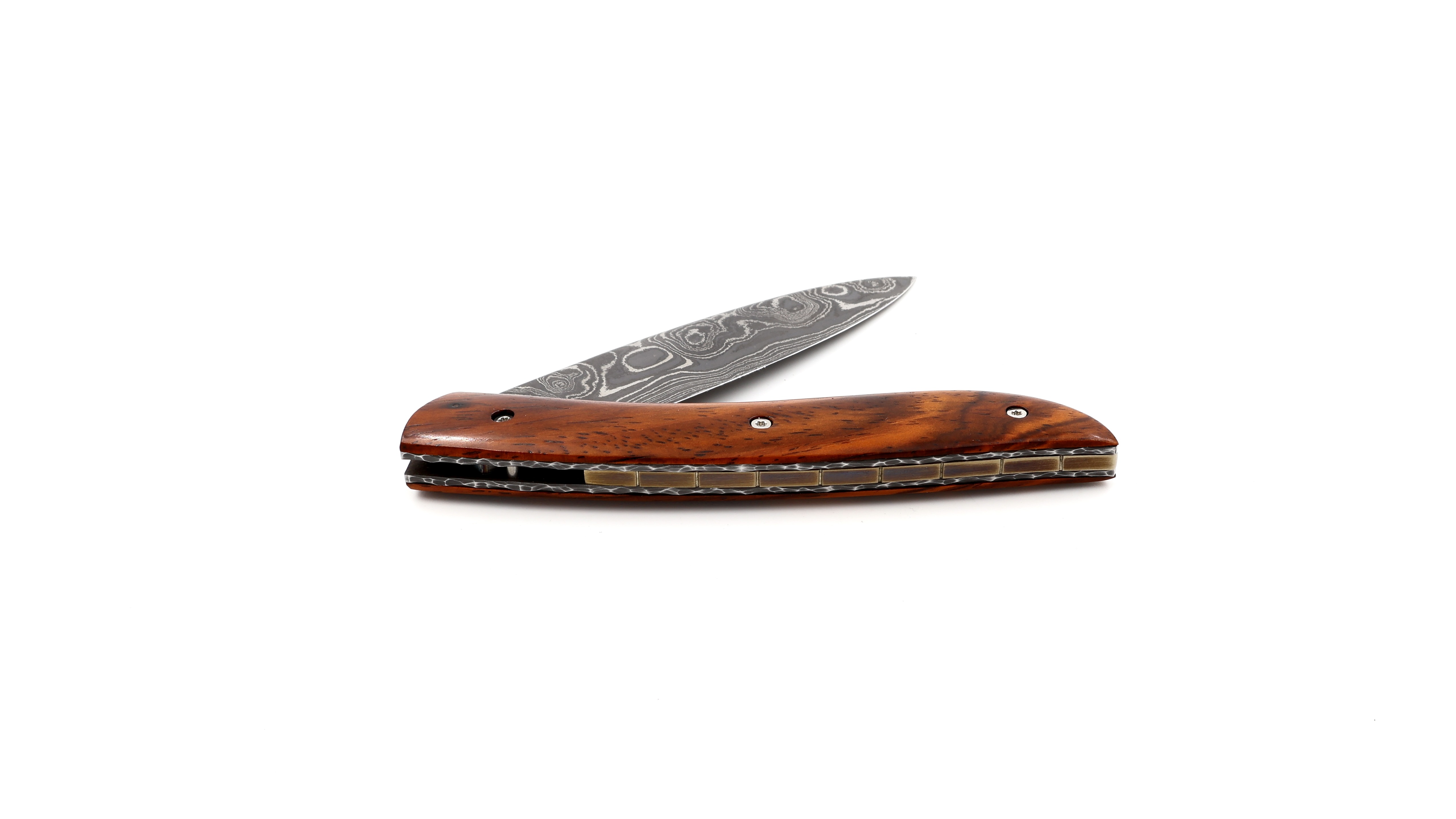 Tim Bernard NÉVÉ Cocobolo Holz Damastklinge  